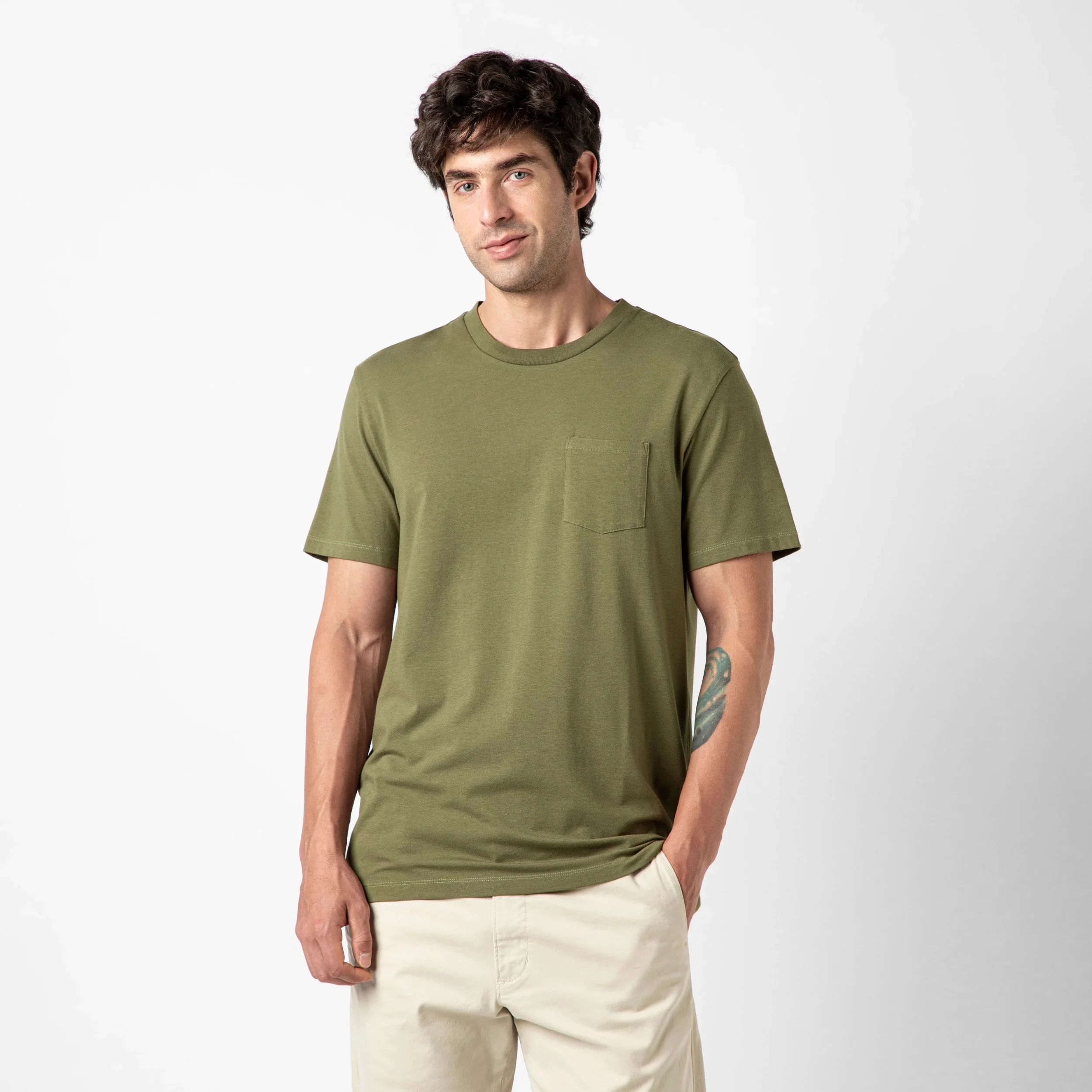 Bamboo Pocket Tee - Image 17