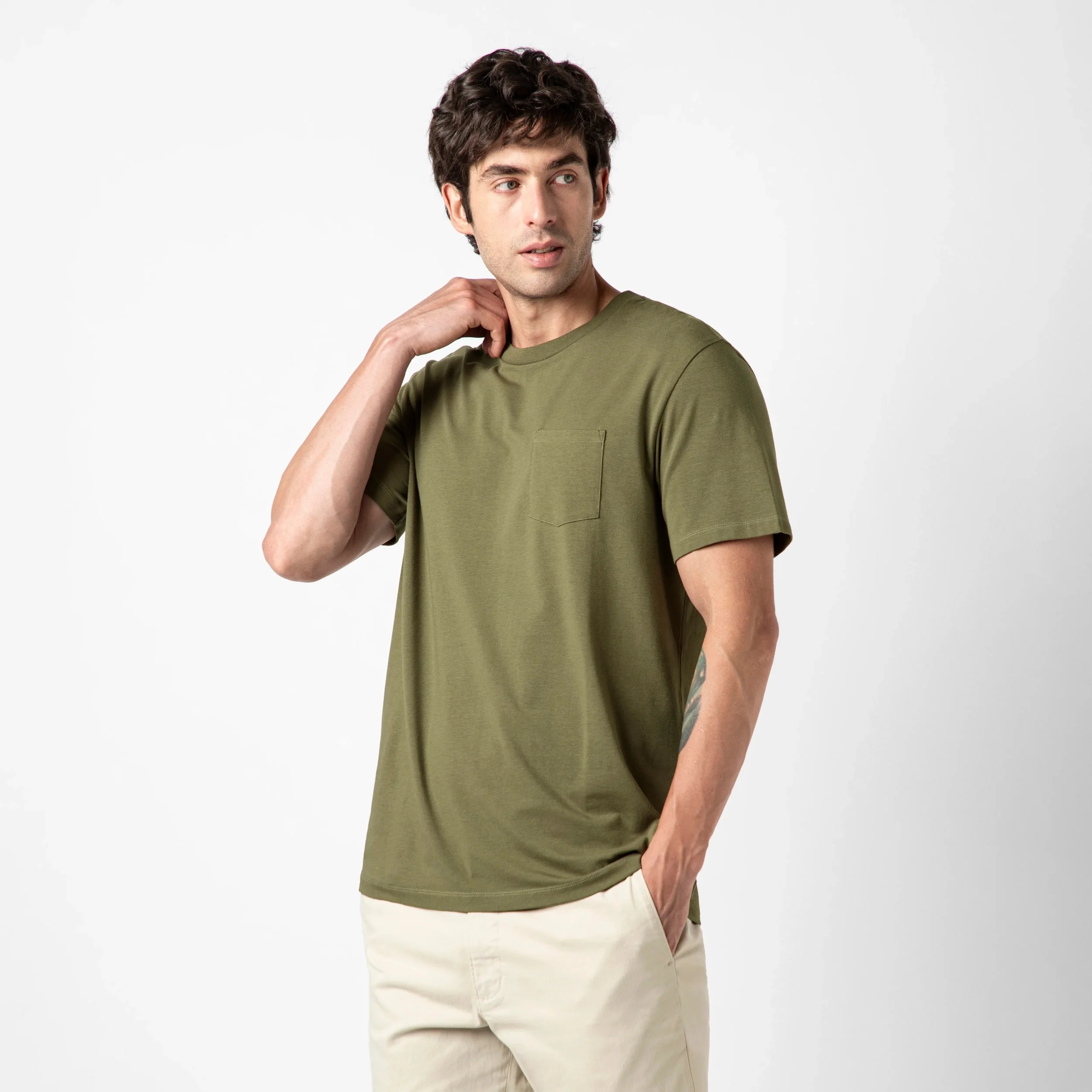 Bamboo Pocket Tee - Image 18