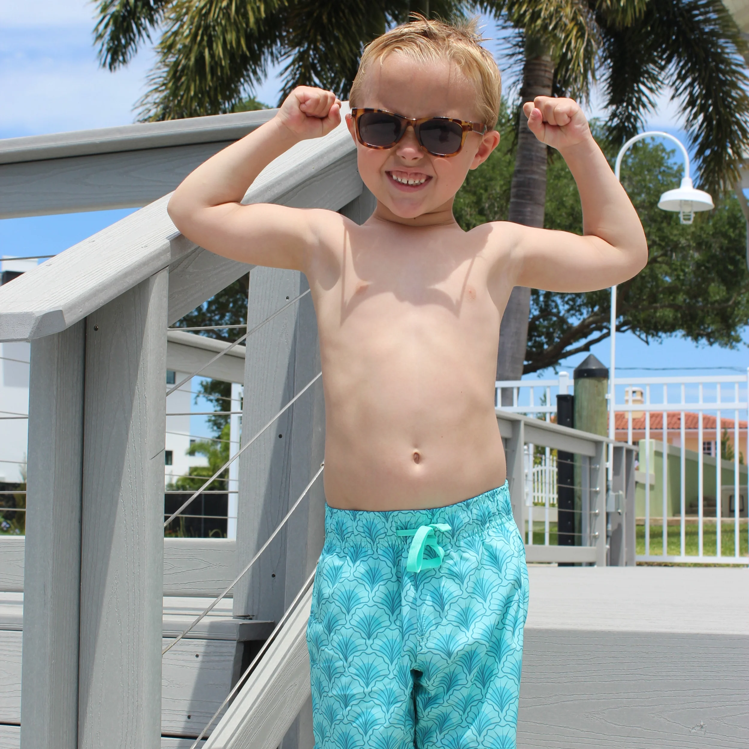 Boys Stretch Swim Trunk - Image 18