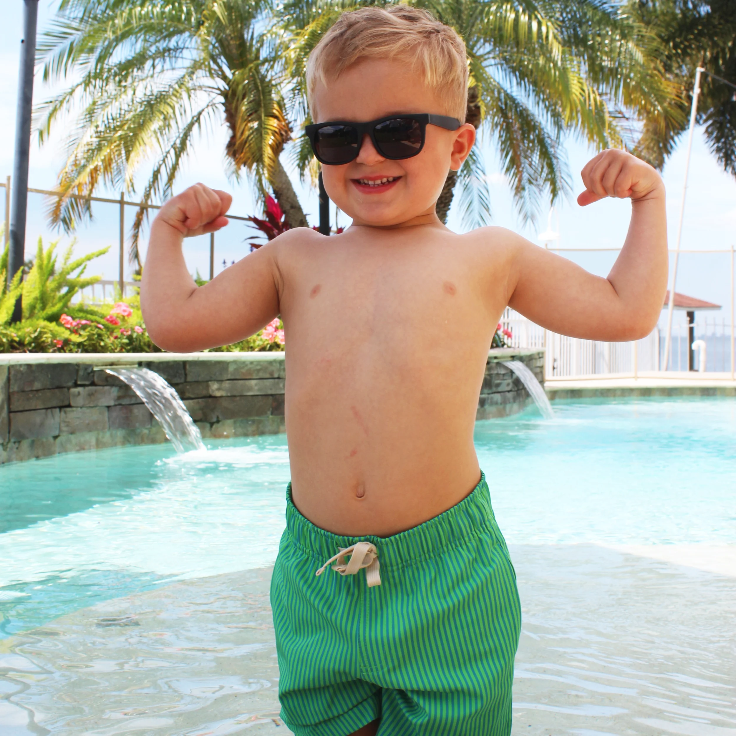 Boys Stretch Swim Trunk - Image 29