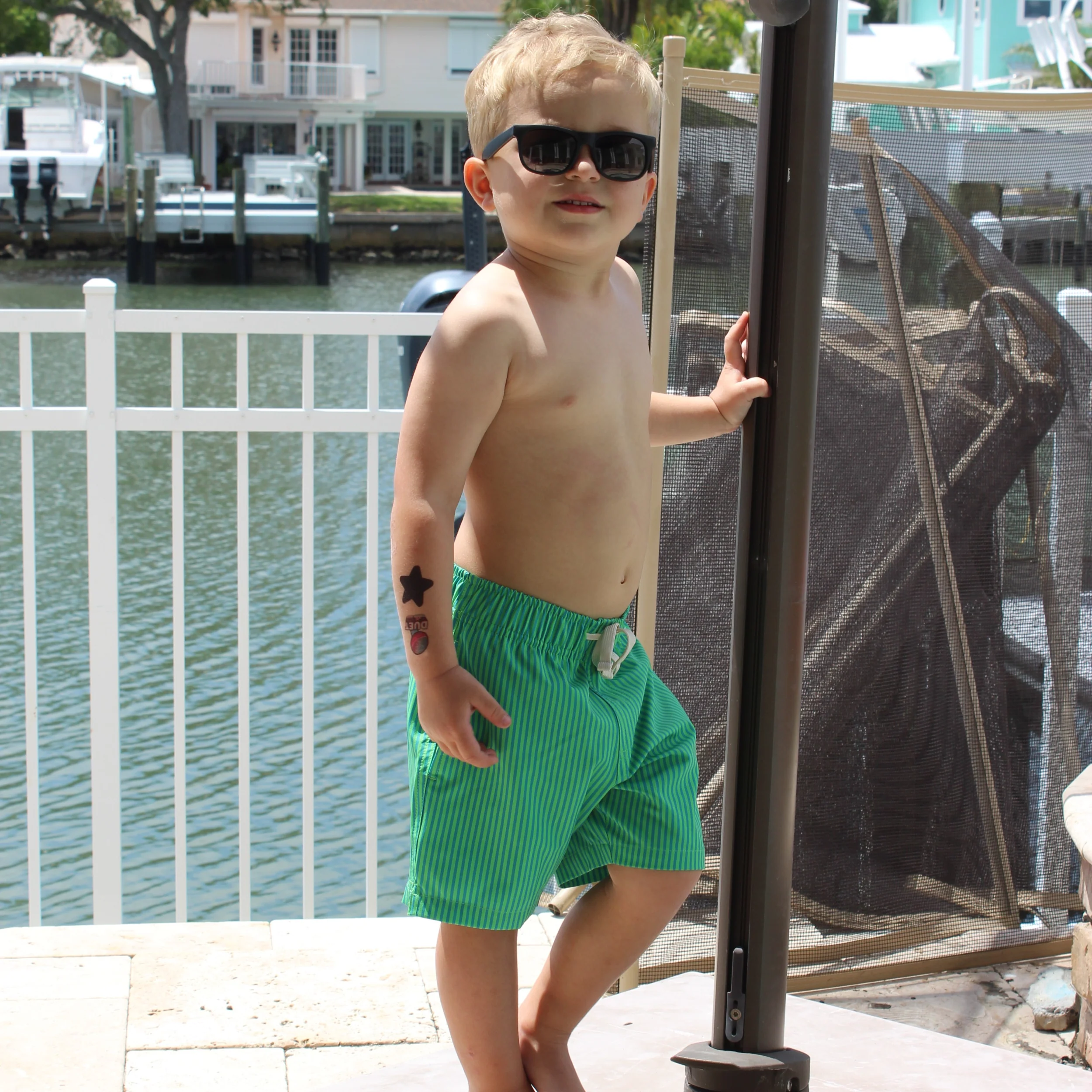 Boys Stretch Swim Trunk - Image 30