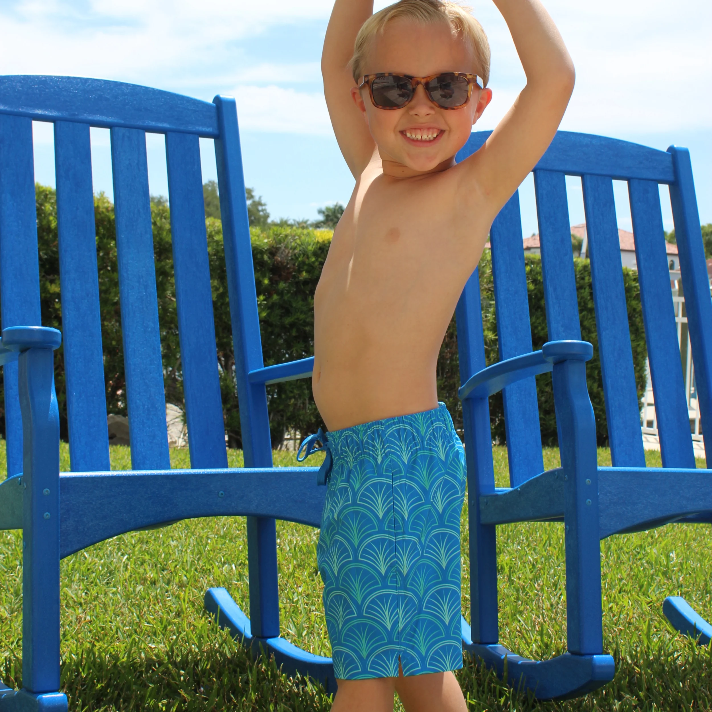 Boys Stretch Swim Trunk - Image 8