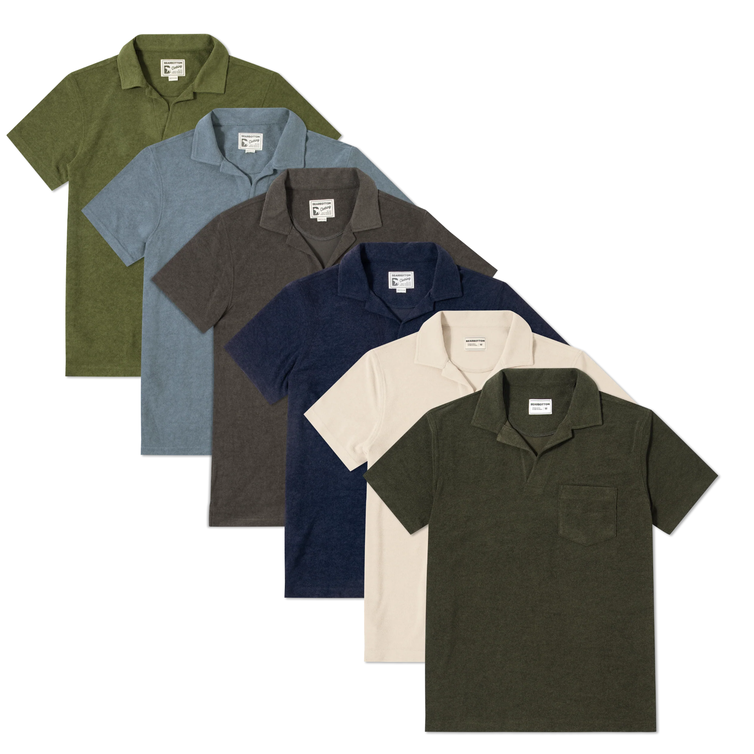 Coastal Terry Polo Bundle