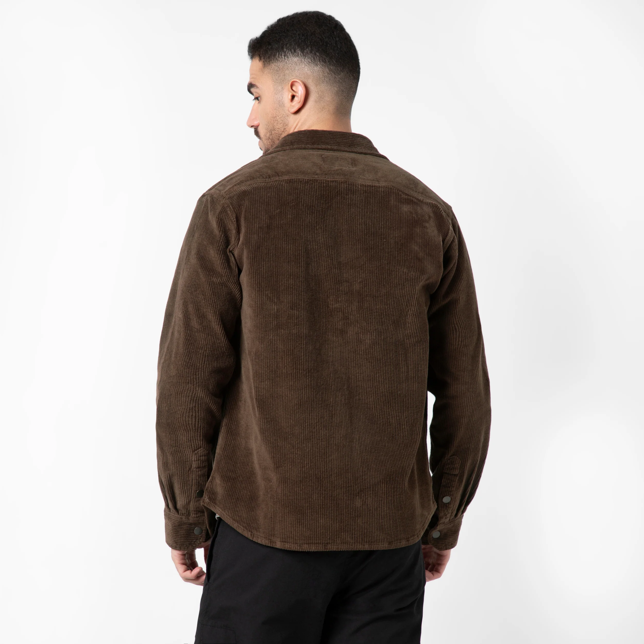 Corduroy Snap Overshirt - Image 3