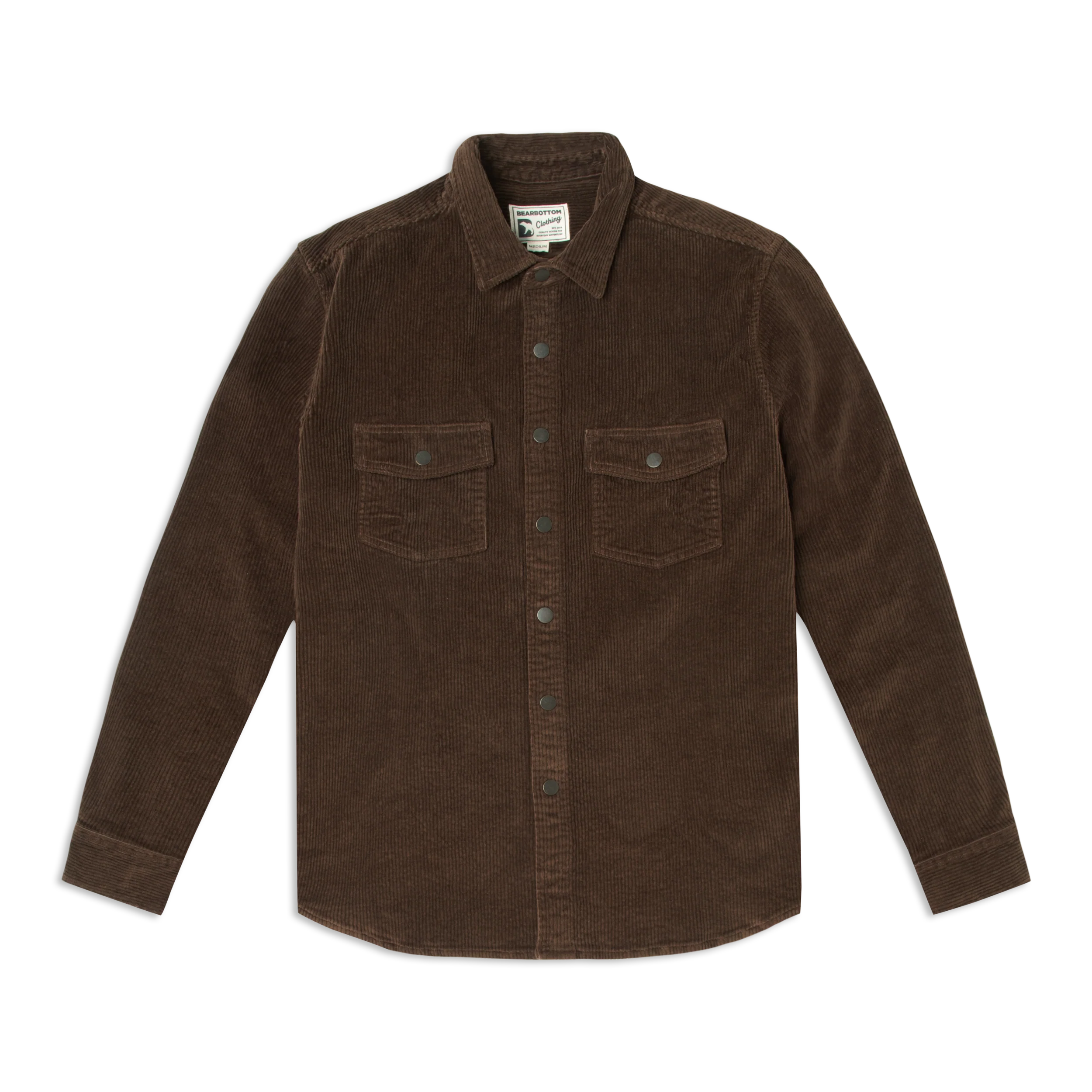 Corduroy Snap Overshirt - Image 8