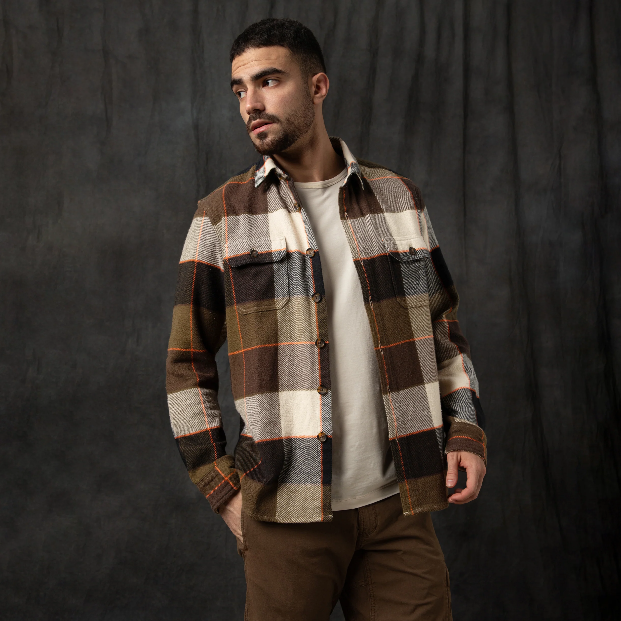 Heavyweight Flannel Overshirt - Image 17