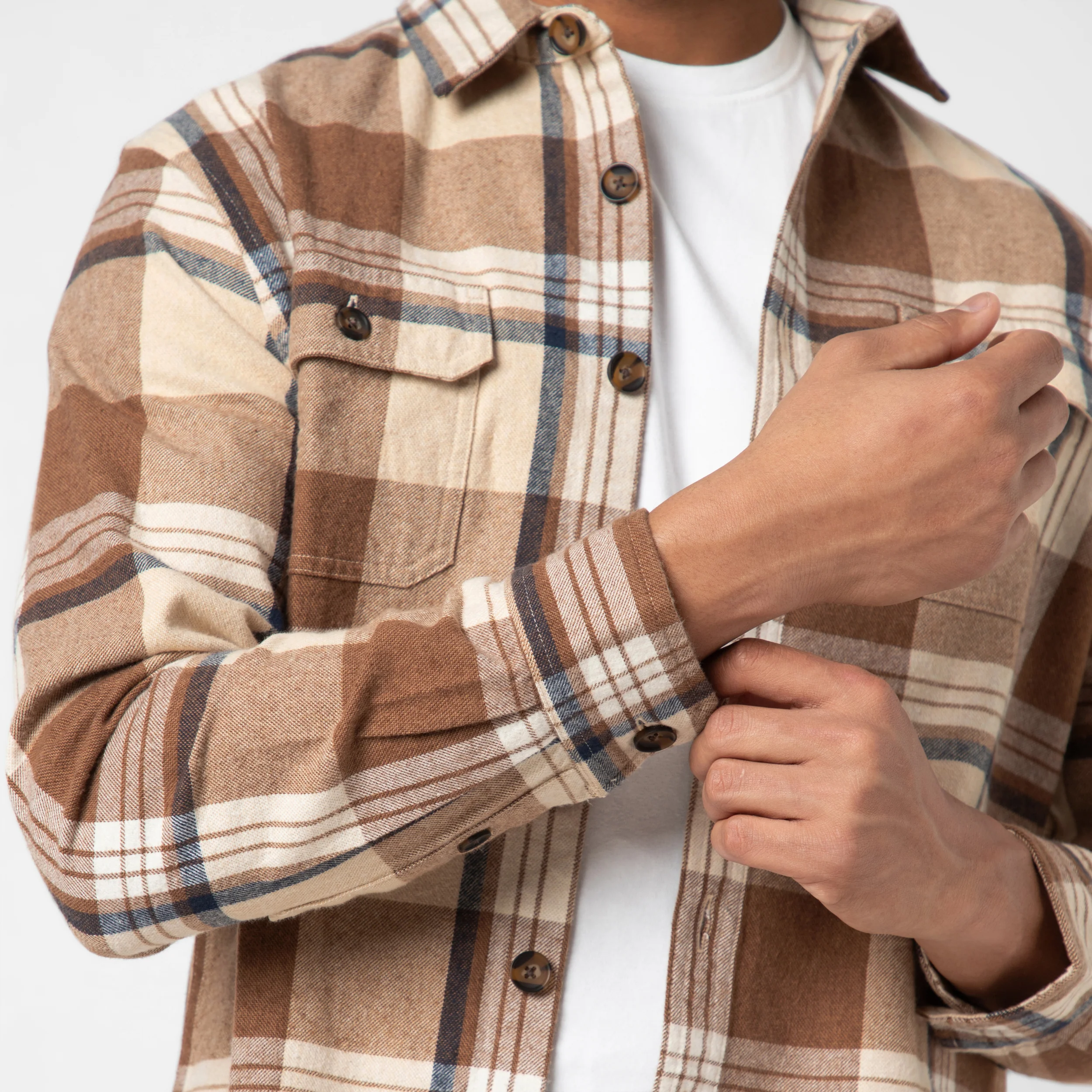 Heavyweight Flannel Overshirt - Image 29
