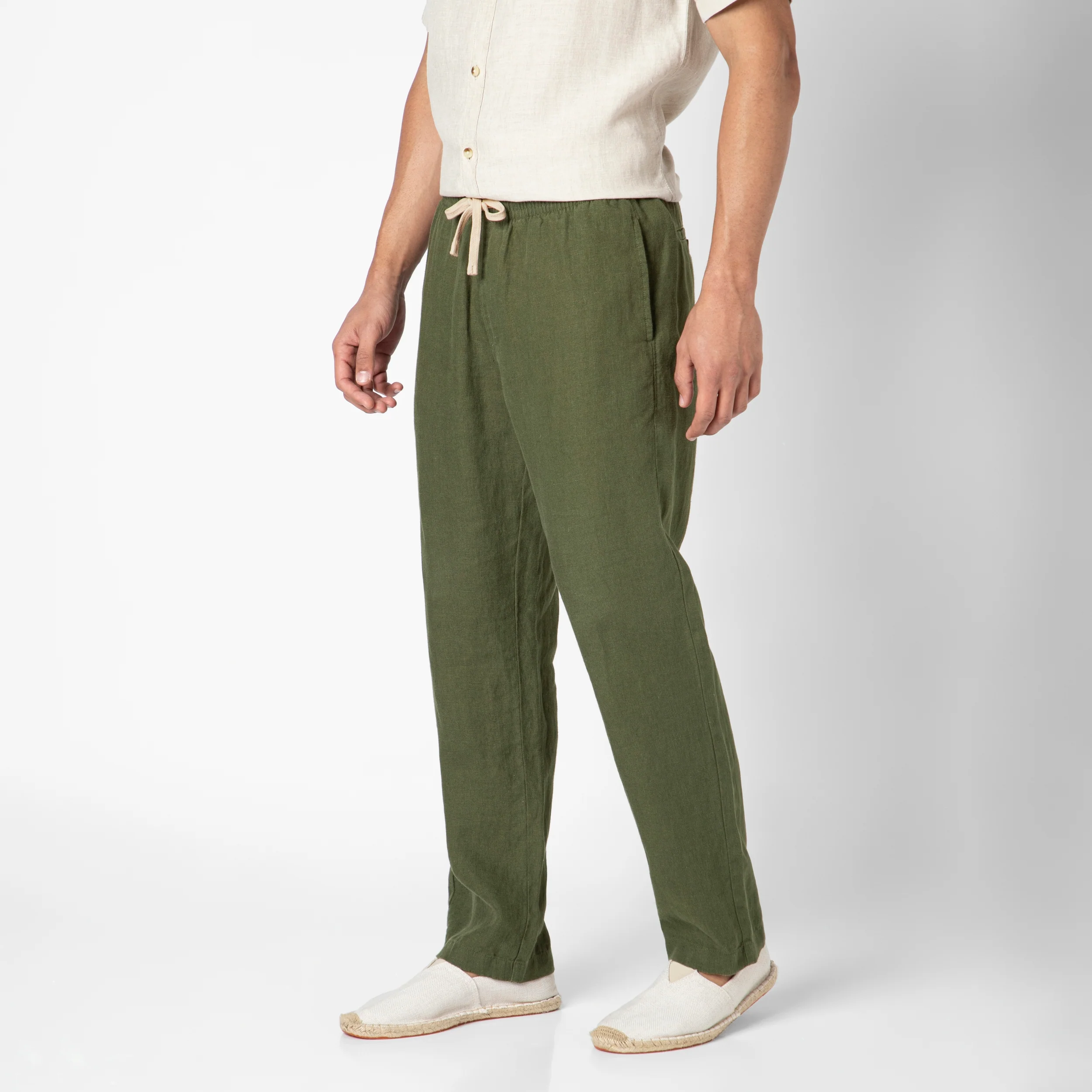 Linen Easy Pant - Image 3