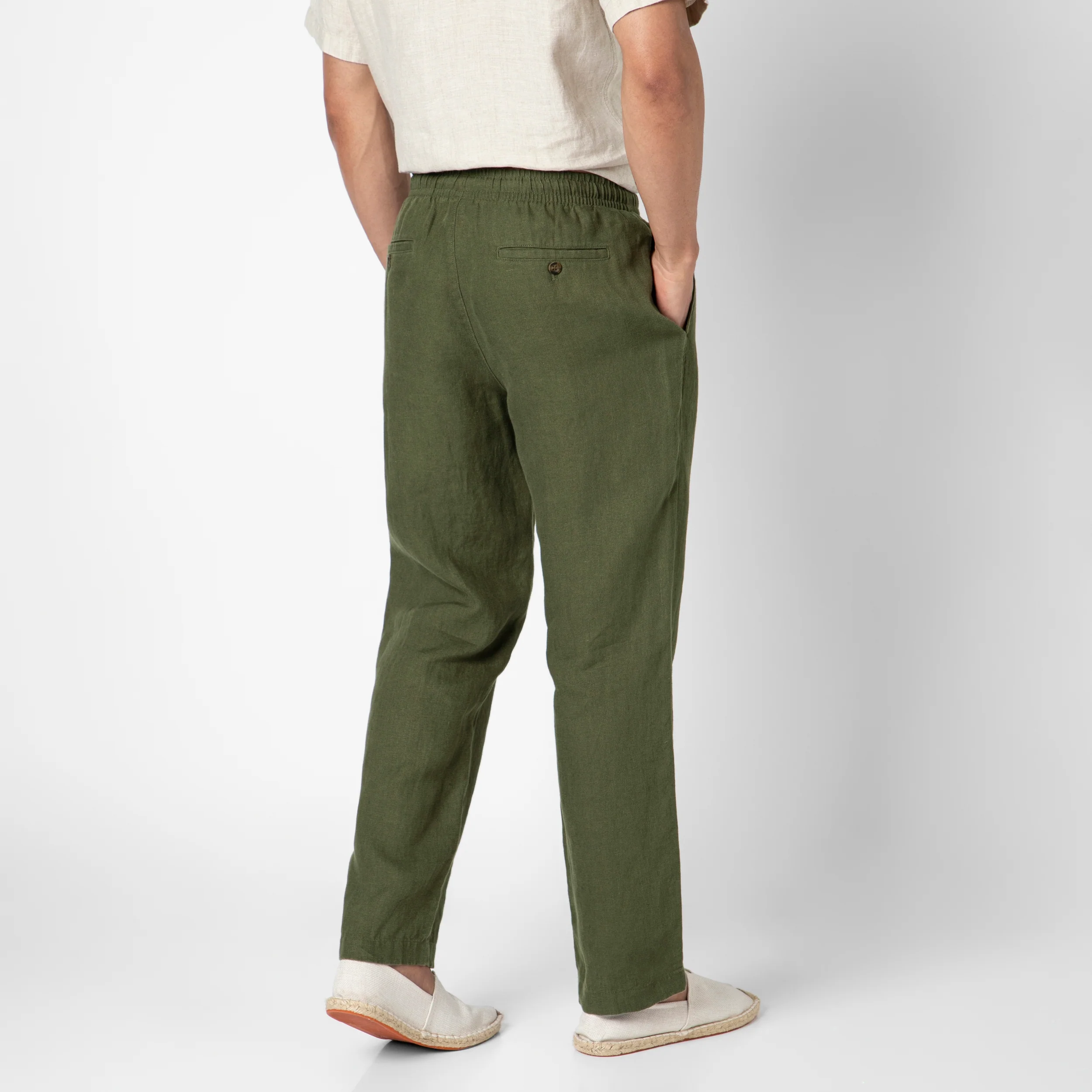 Linen Easy Pant - Image 4