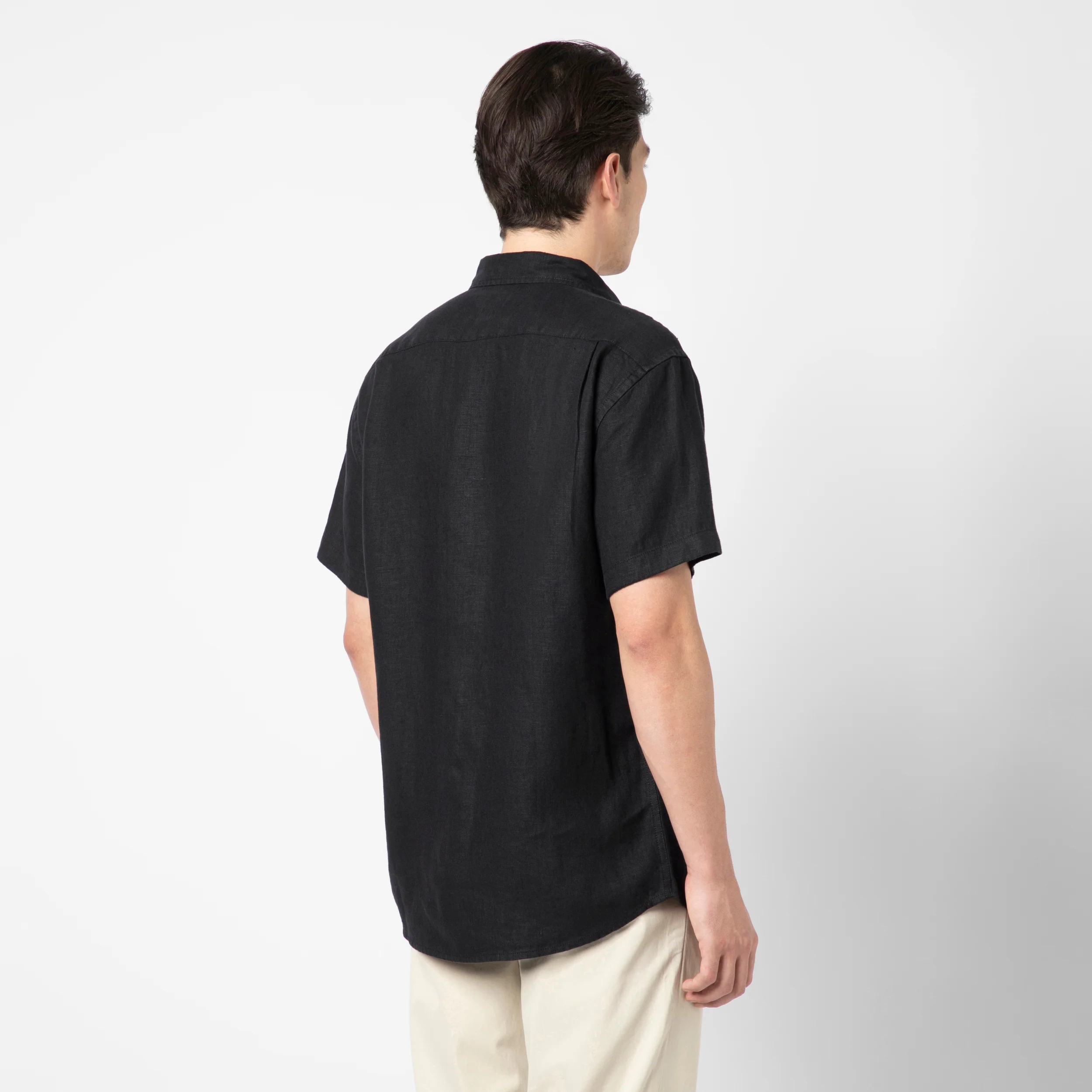 Linen Short Sleeve Shirt - Image 13