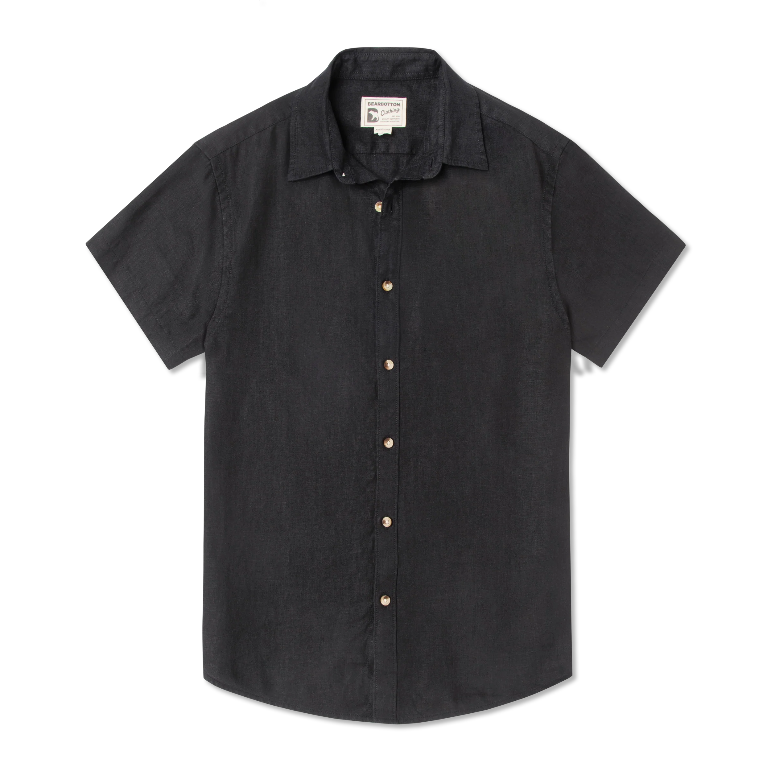 Linen Short Sleeve Shirt - Image 18
