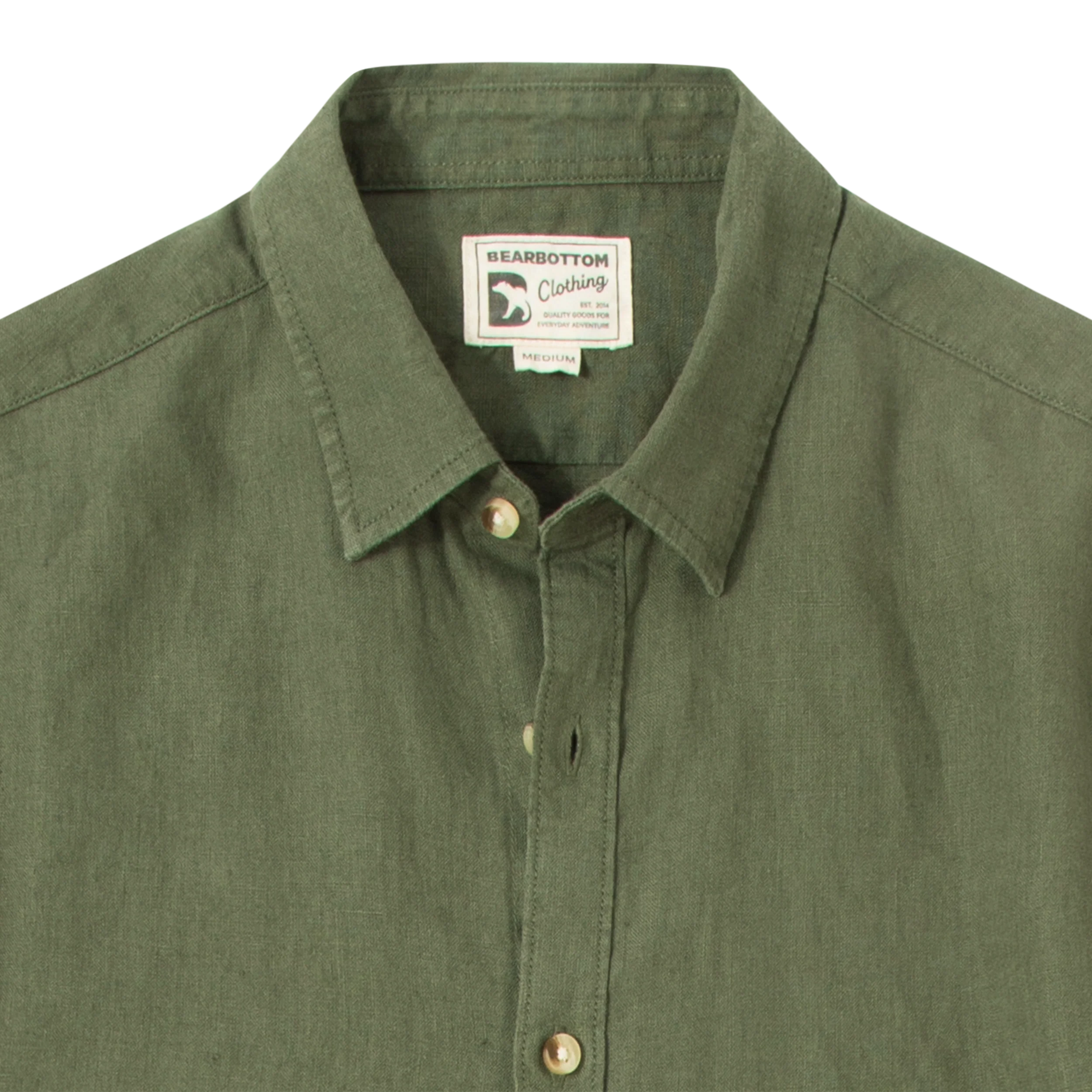 Linen Short Sleeve Shirt - Image 27