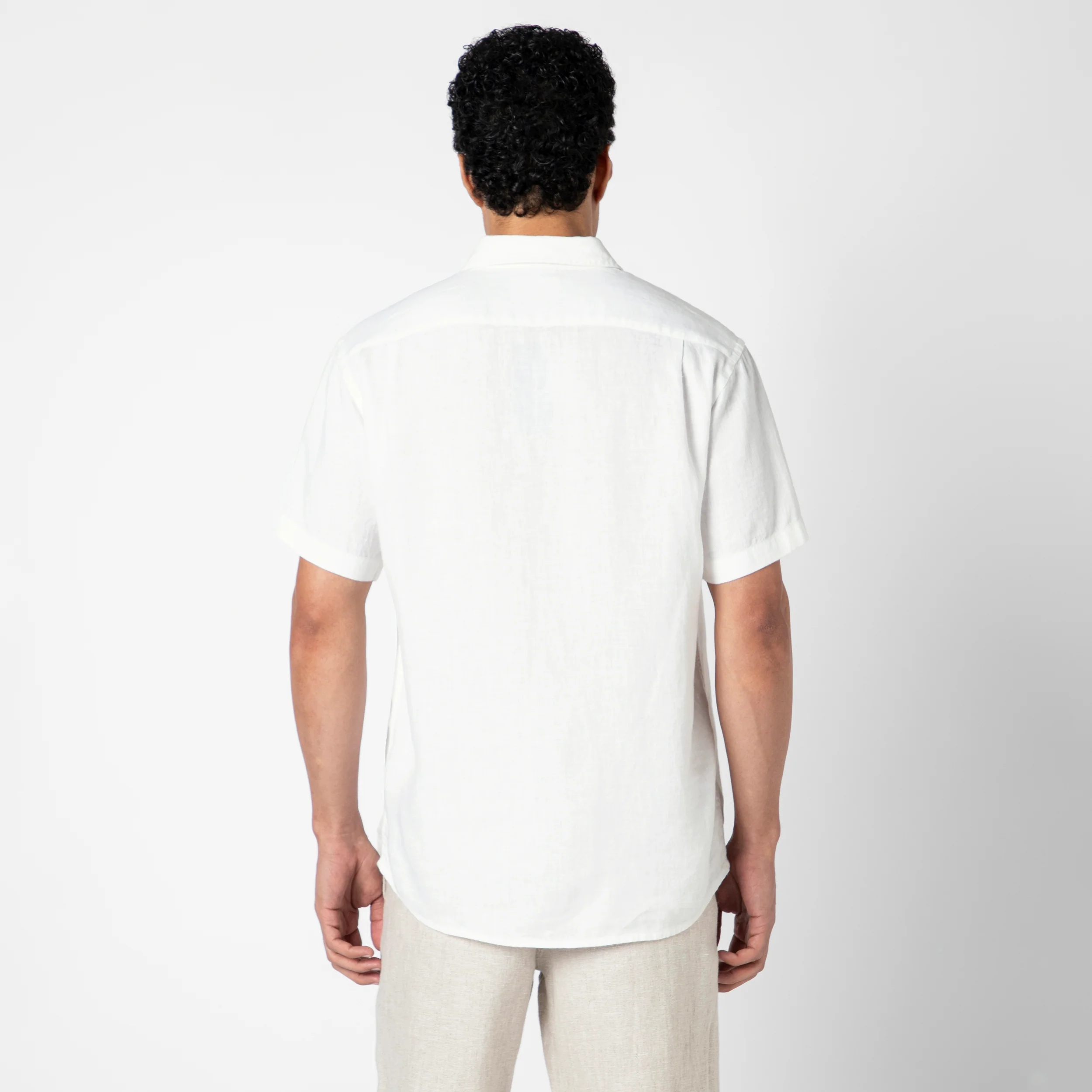 Linen Short Sleeve Shirt - Image 33