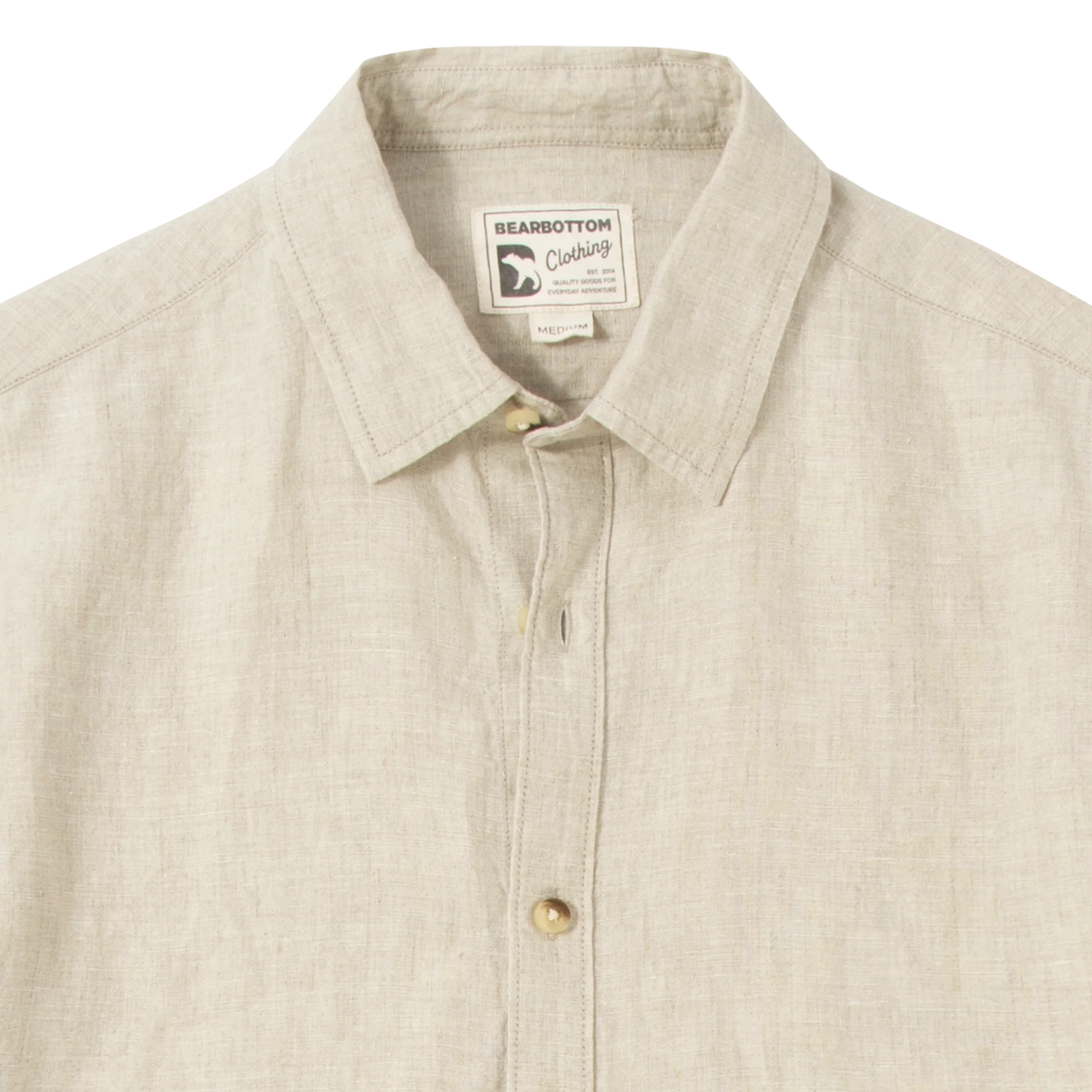 Linen Short Sleeve Shirt - Image 8