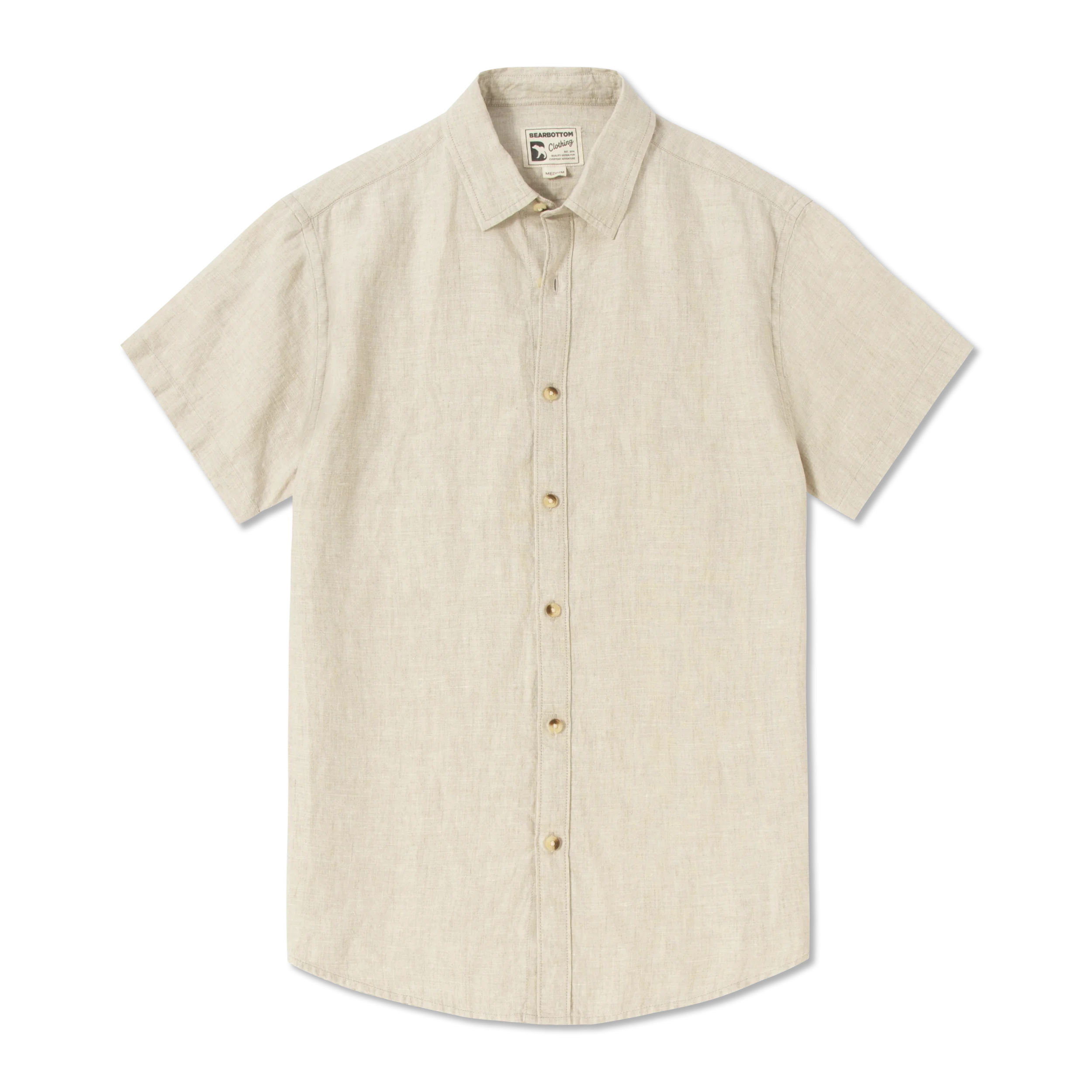 Linen Short Sleeve Shirt - Image 9