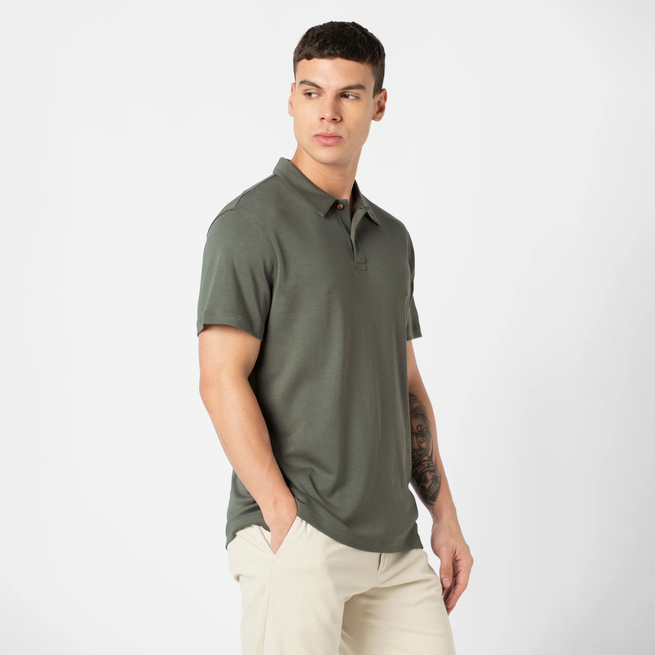 Midweight Supima Polo - Image 10