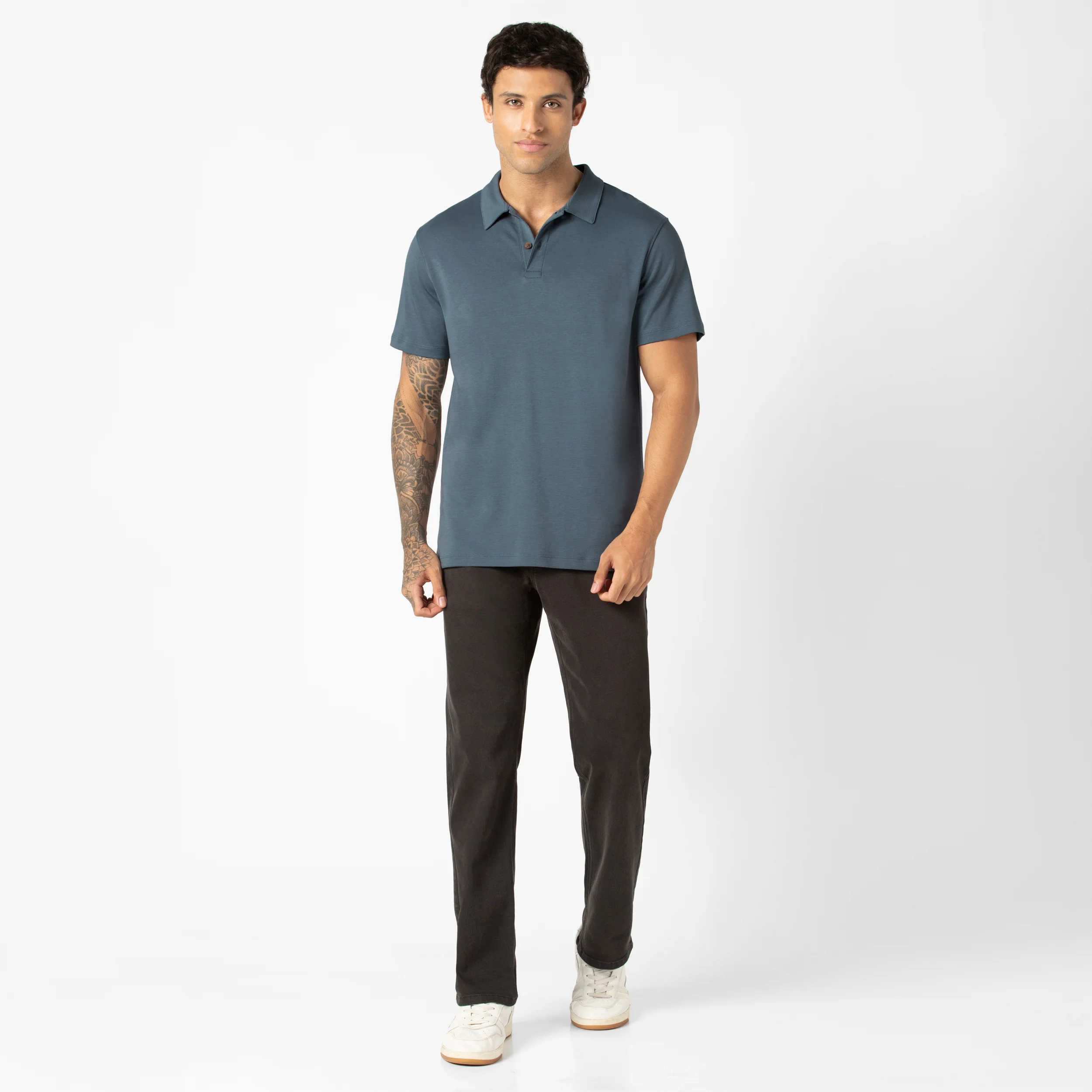 Midweight Supima Polo - Image 4