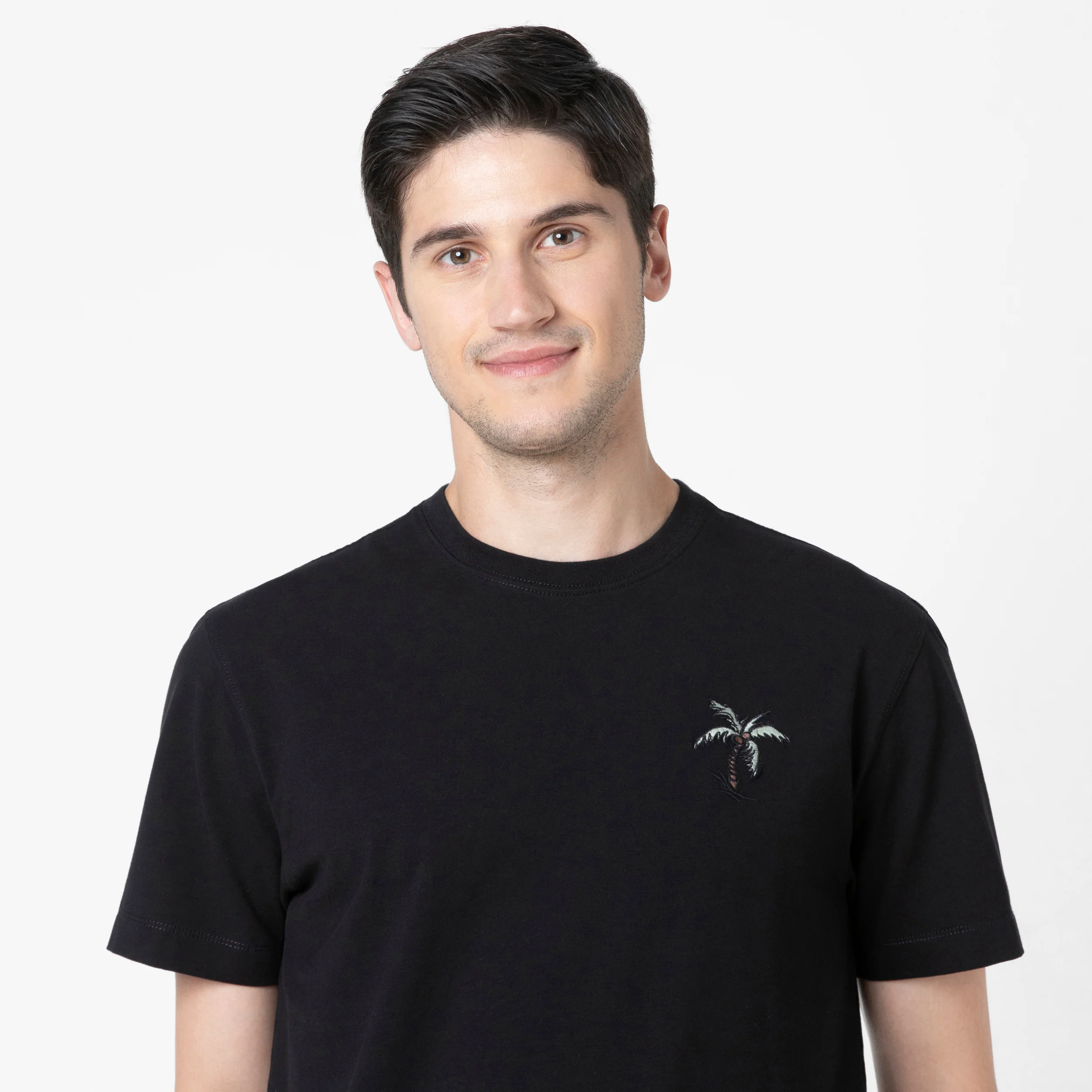 Natural Dye Embroidered Tee - Image 10