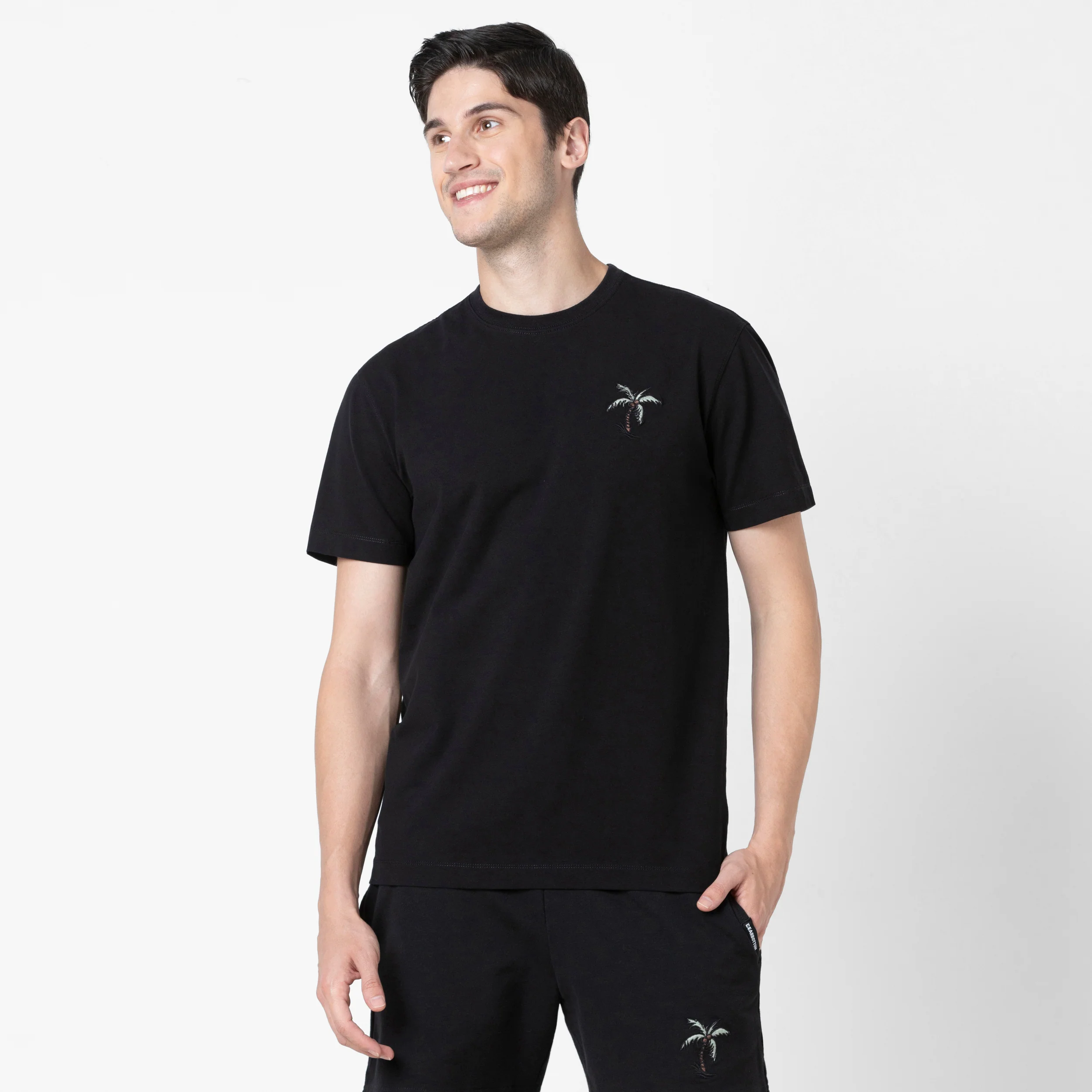 Natural Dye Embroidered Tee - Image 12