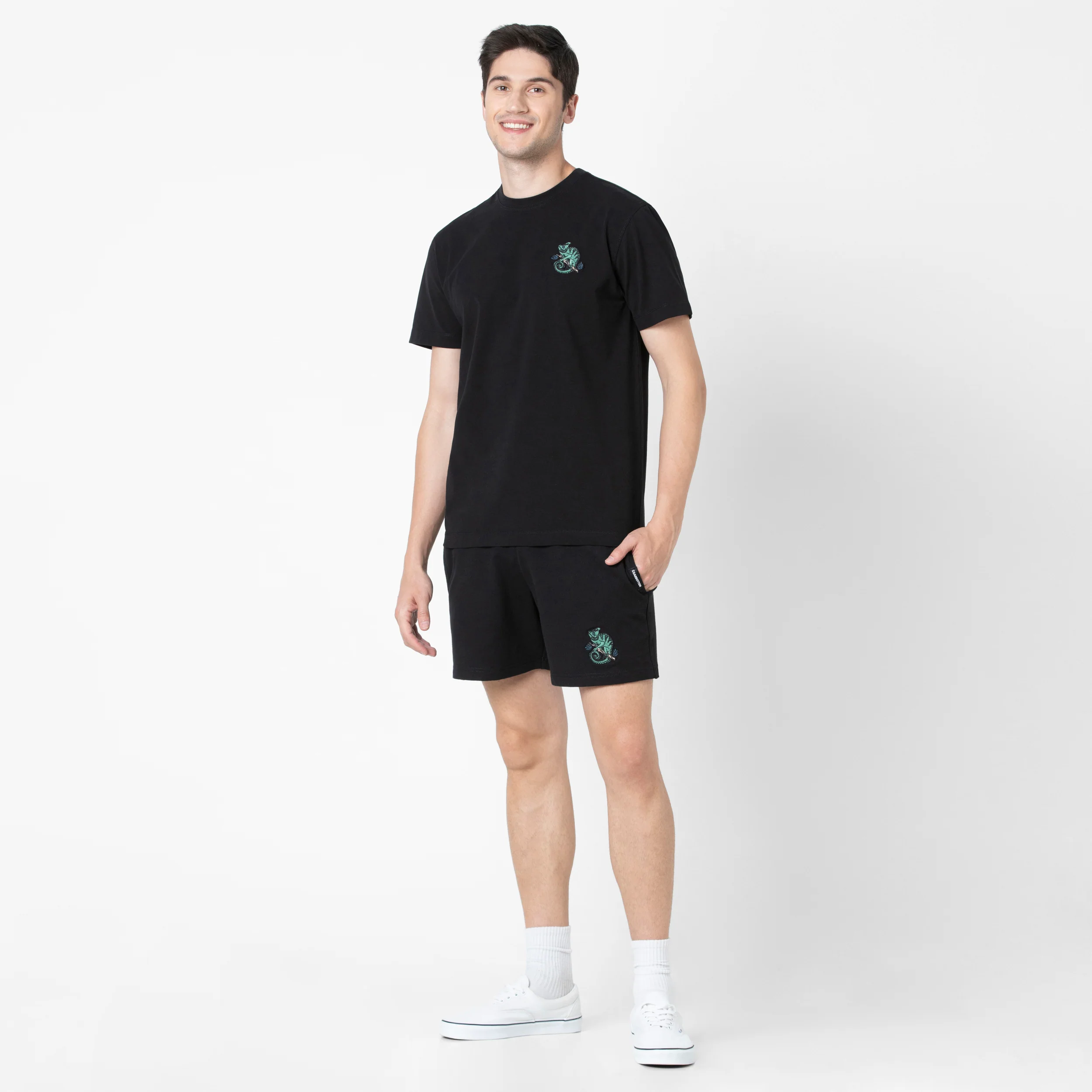 Natural Dye Embroidered Tee - Image 6