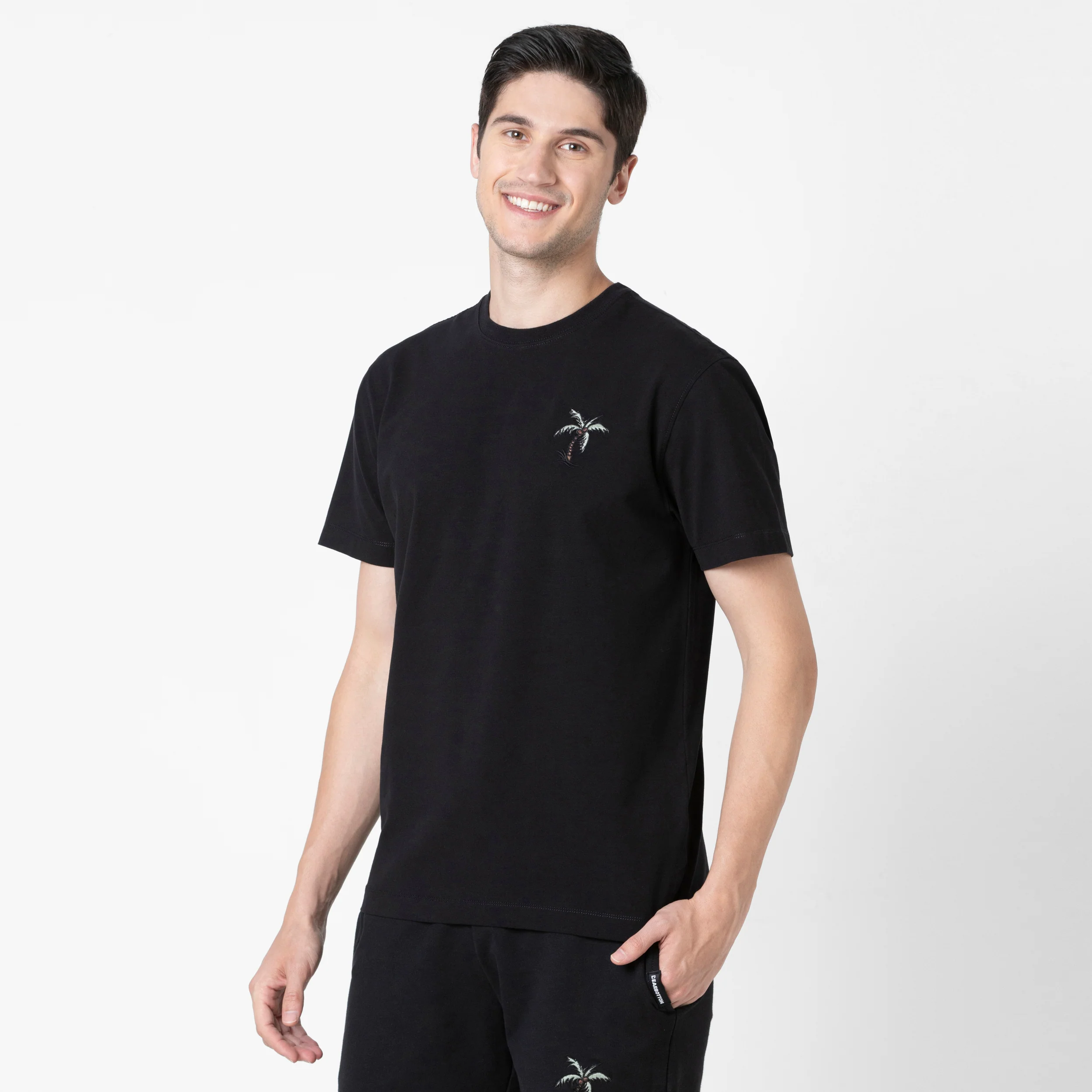 Natural Dye Embroidered Tee - Image 9