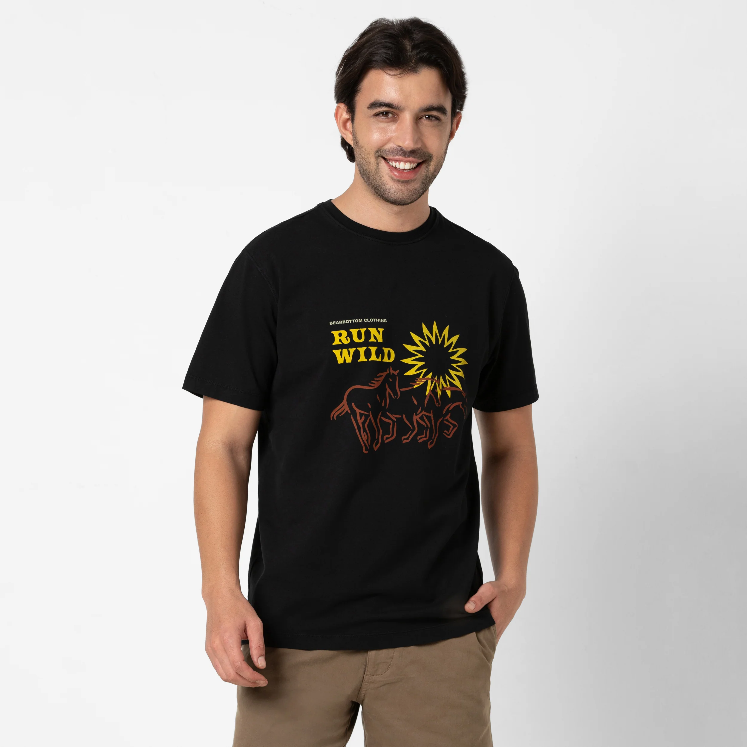 Natural Dye Graphic Tee - Image 105