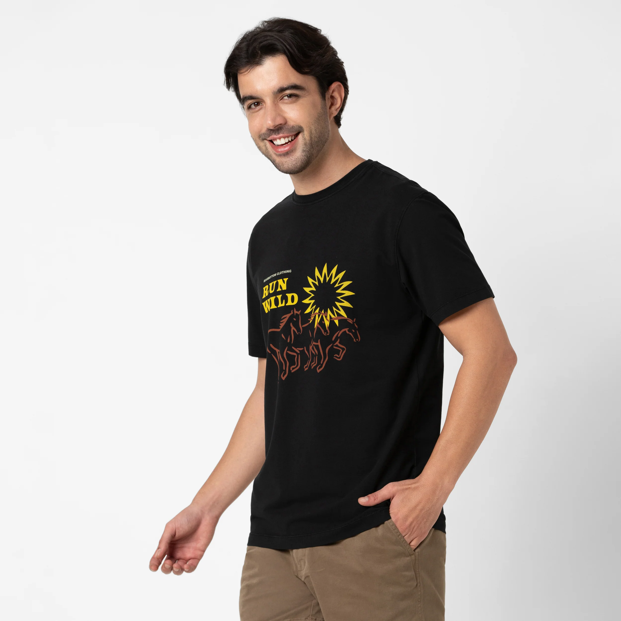 Natural Dye Graphic Tee - Image 106