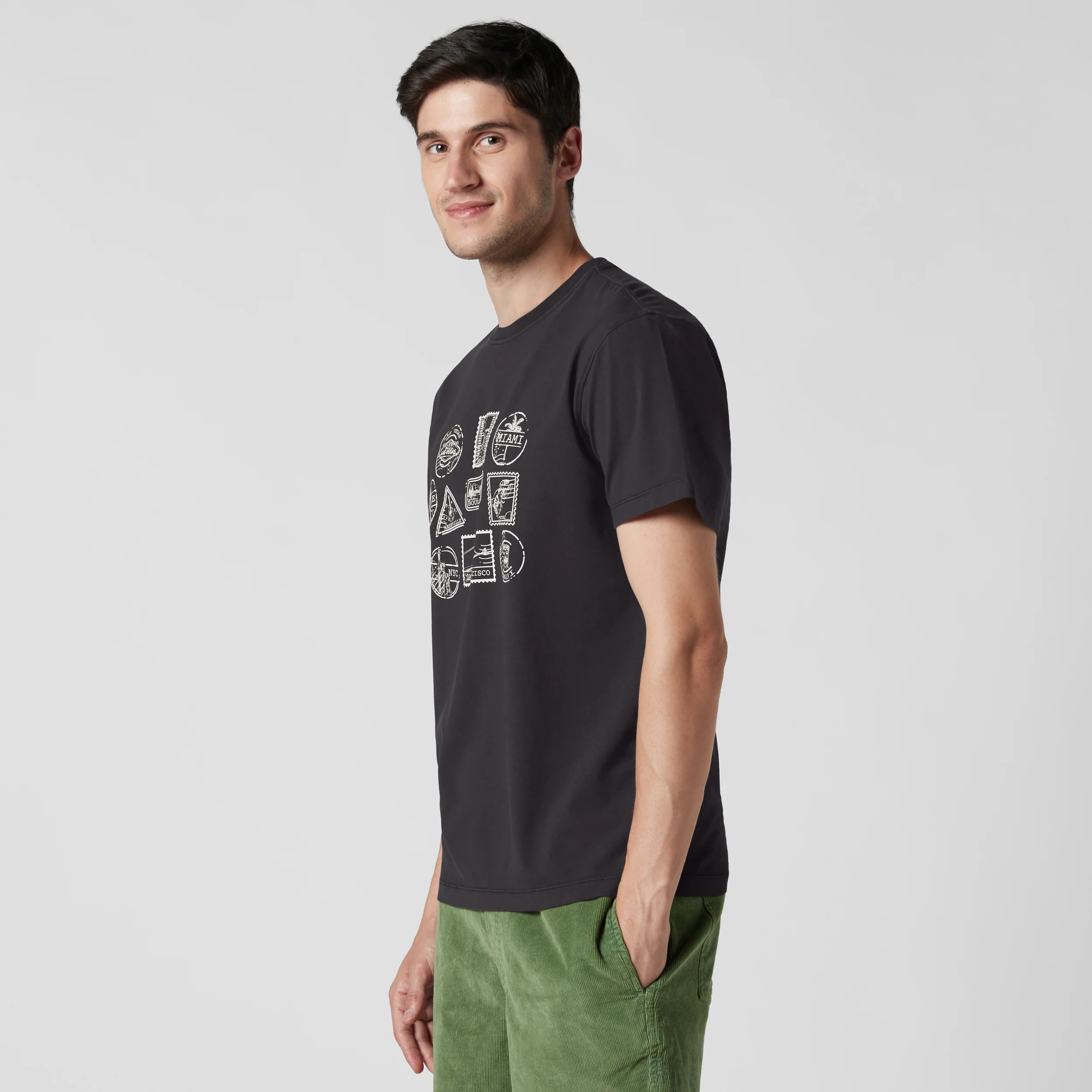Natural Dye Graphic Tee - Image 78