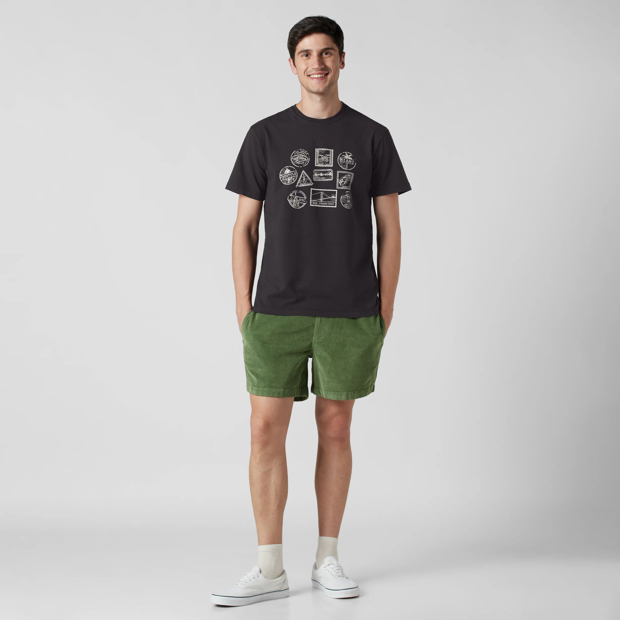 Natural Dye Graphic Tee - Image 79