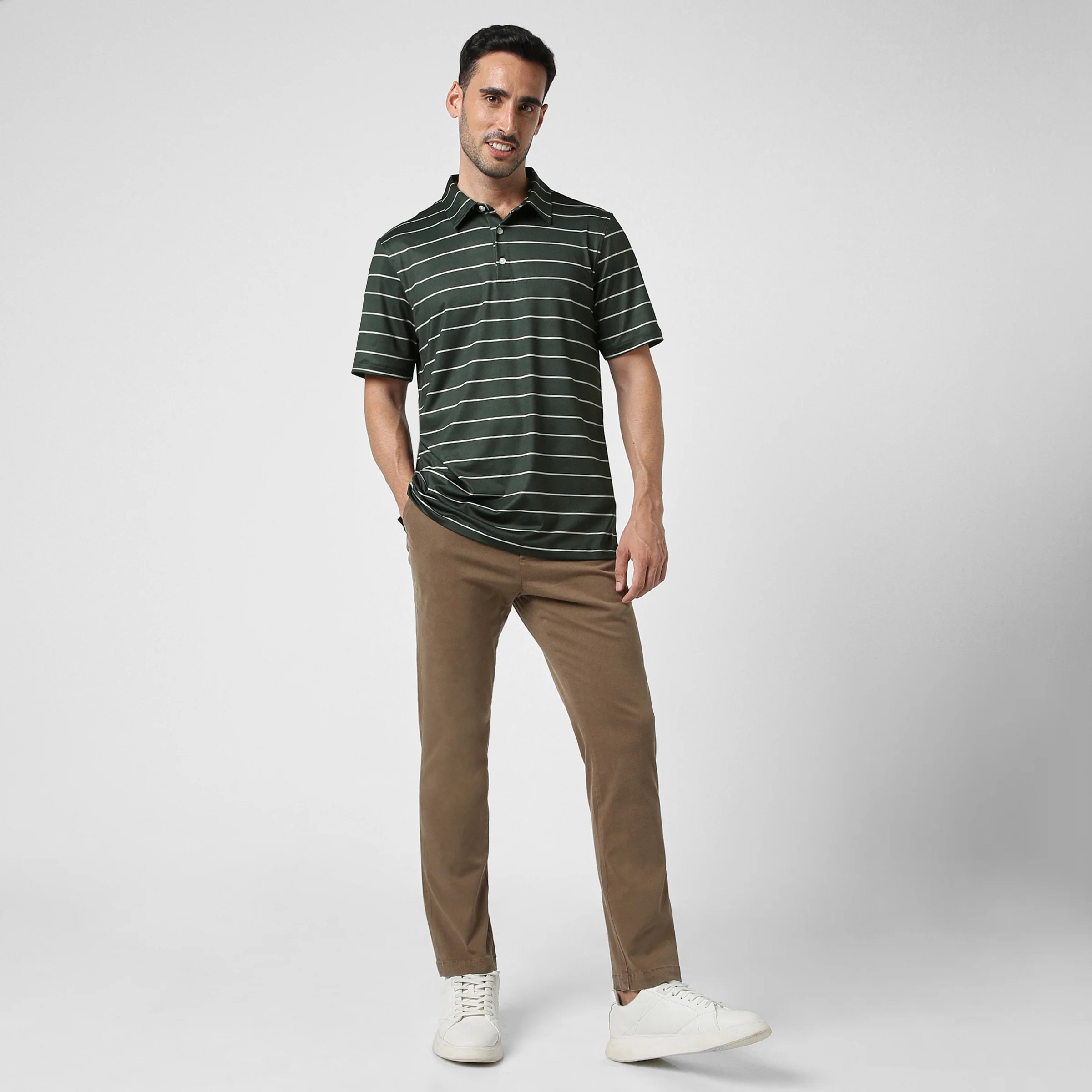 Performance Stripe Polo - Image 13