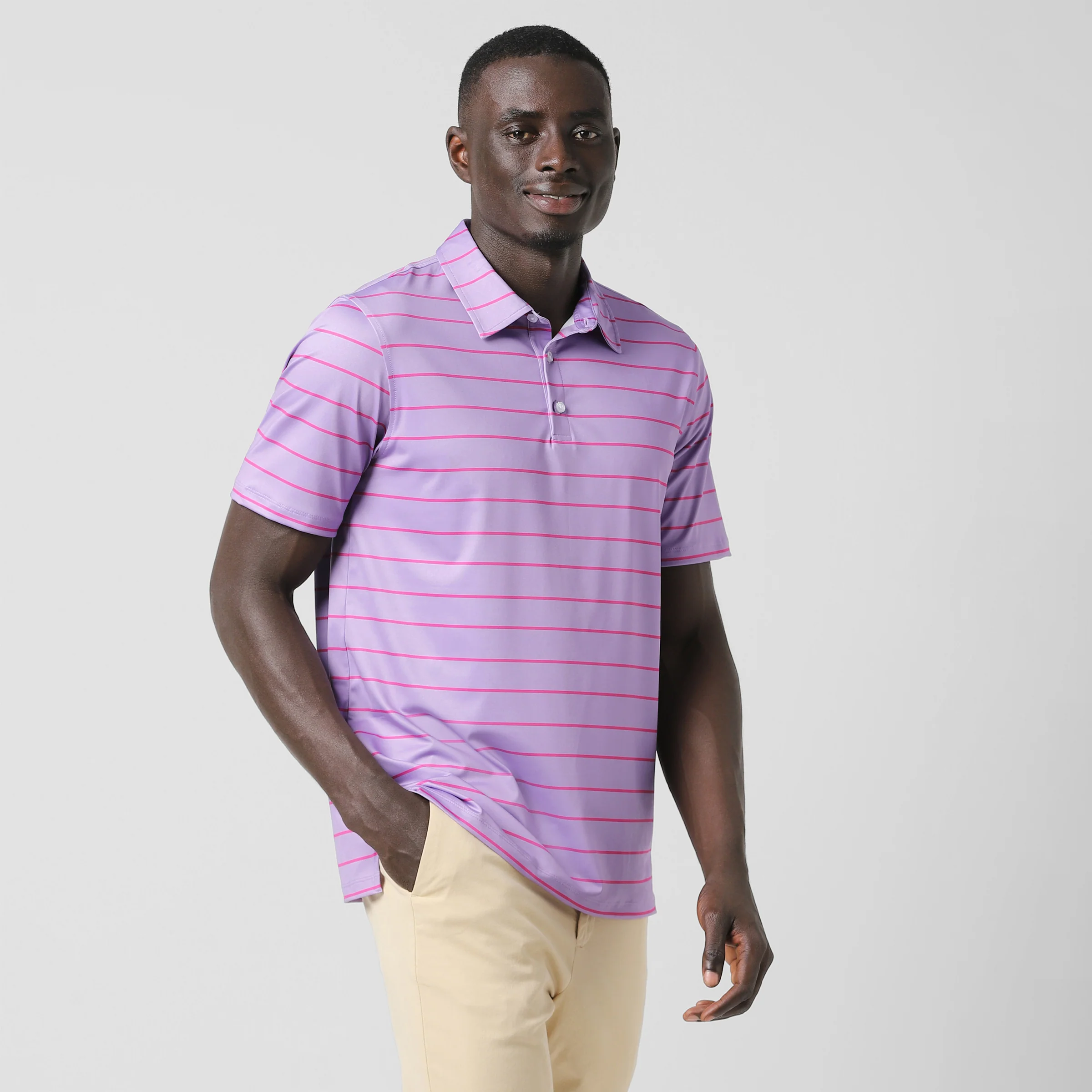 Performance Stripe Polo - Image 19