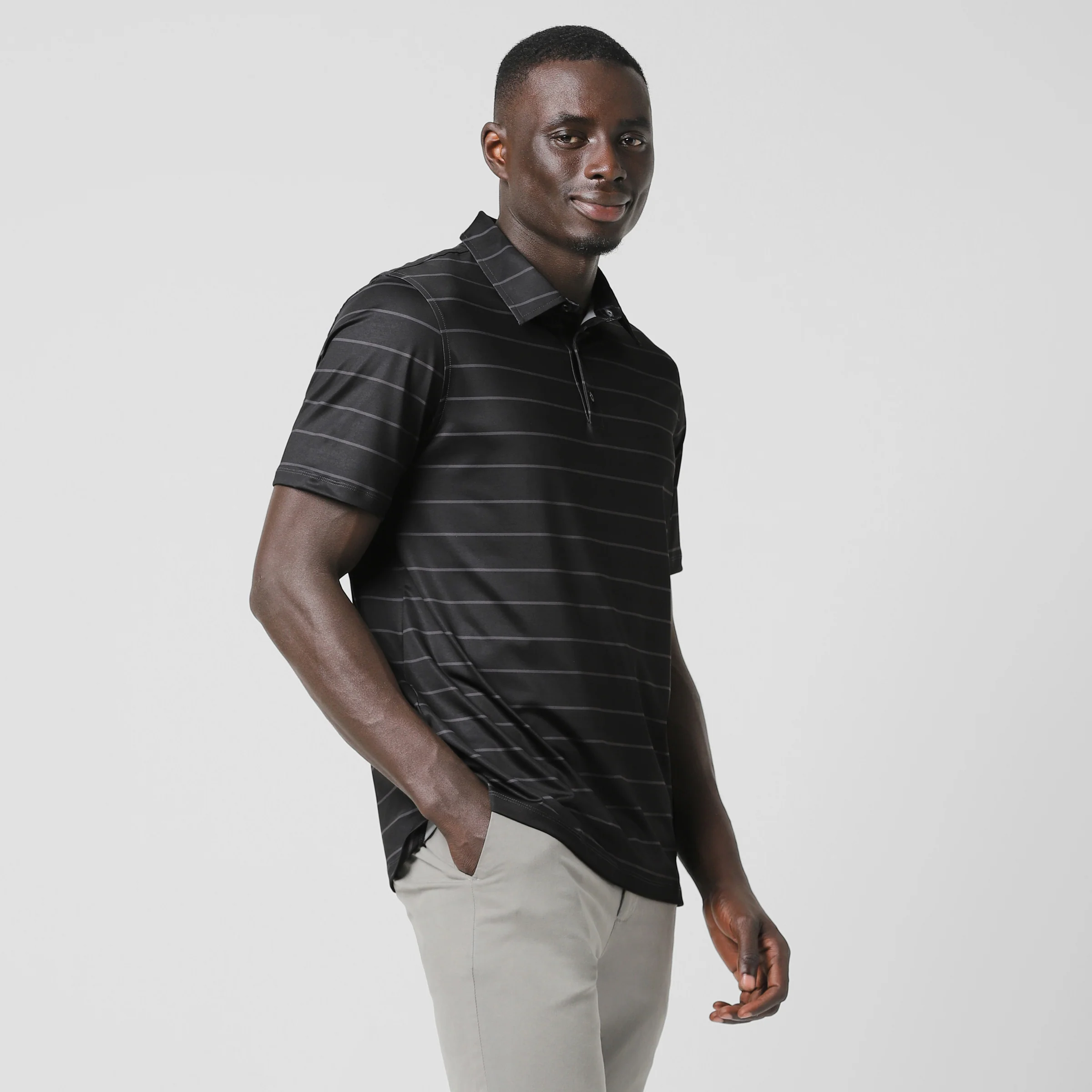 Performance Stripe Polo - Image 3