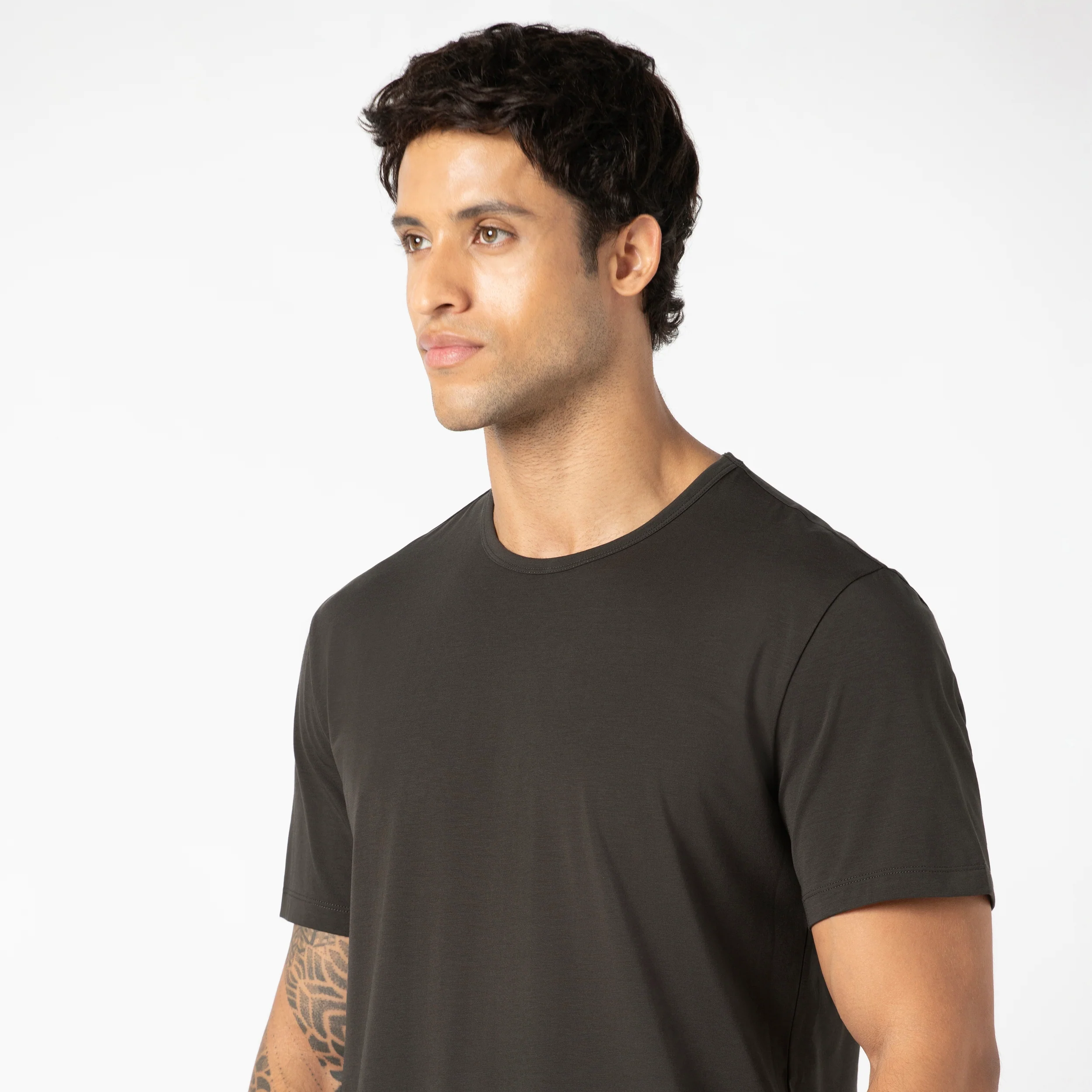 Supima Curved Tee - Image 28