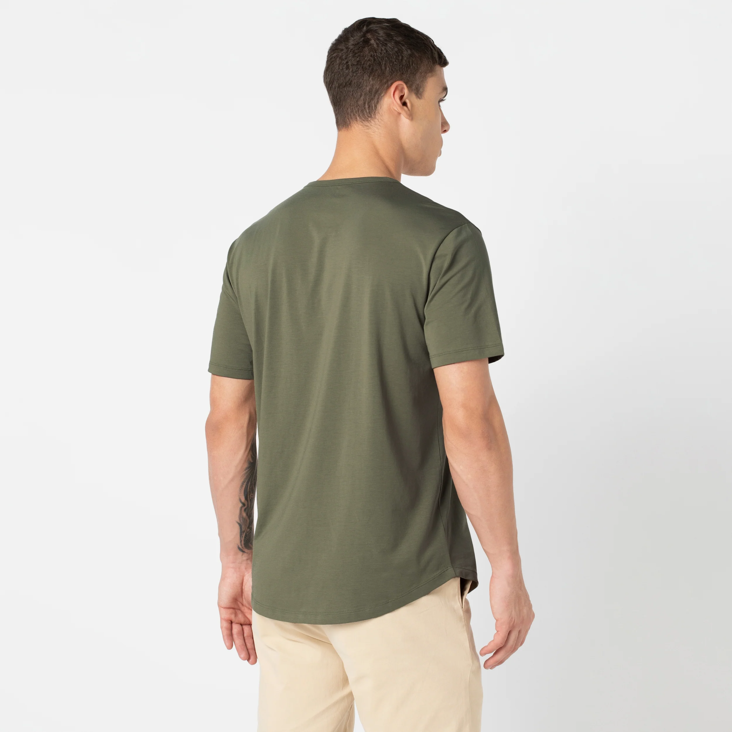 Supima Curved Tee - Image 54
