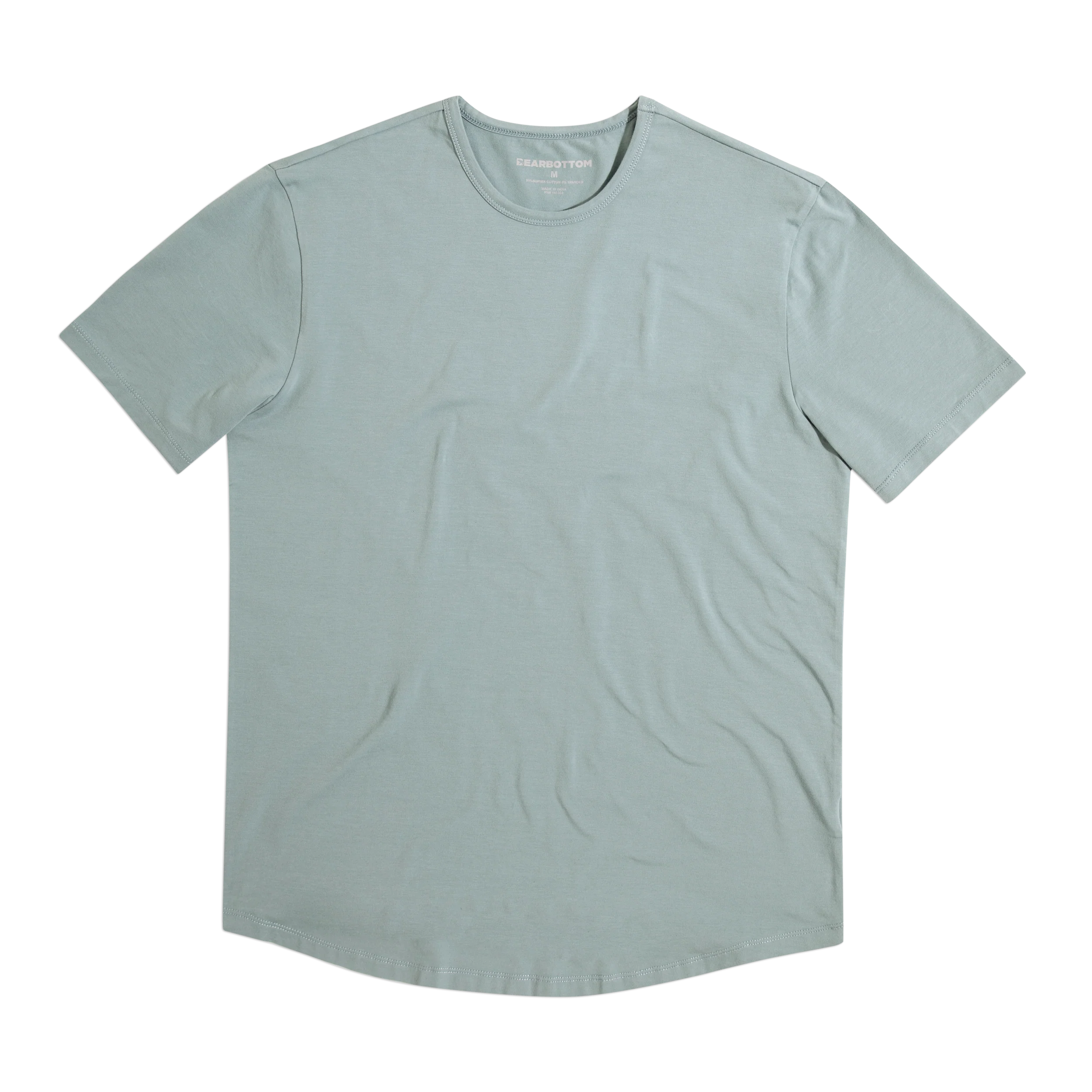Supima Curved Tee - Image 6