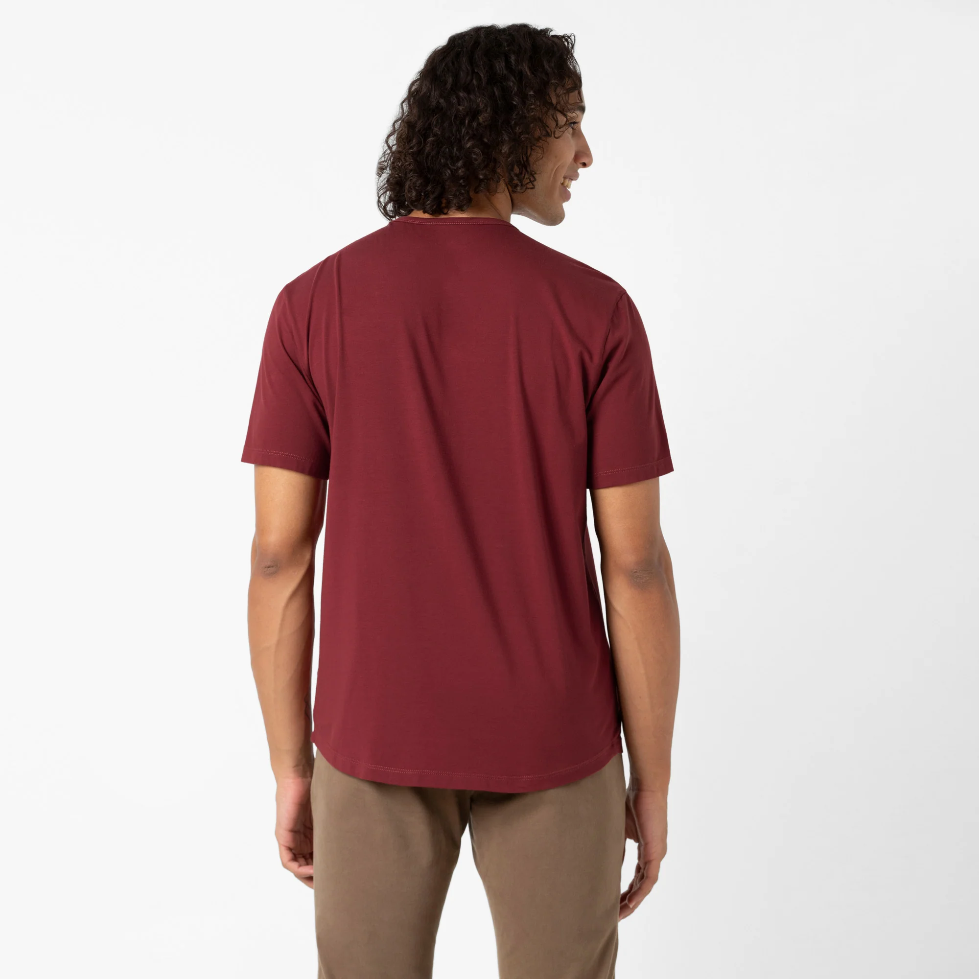 Supima Curved Tee - Image 84