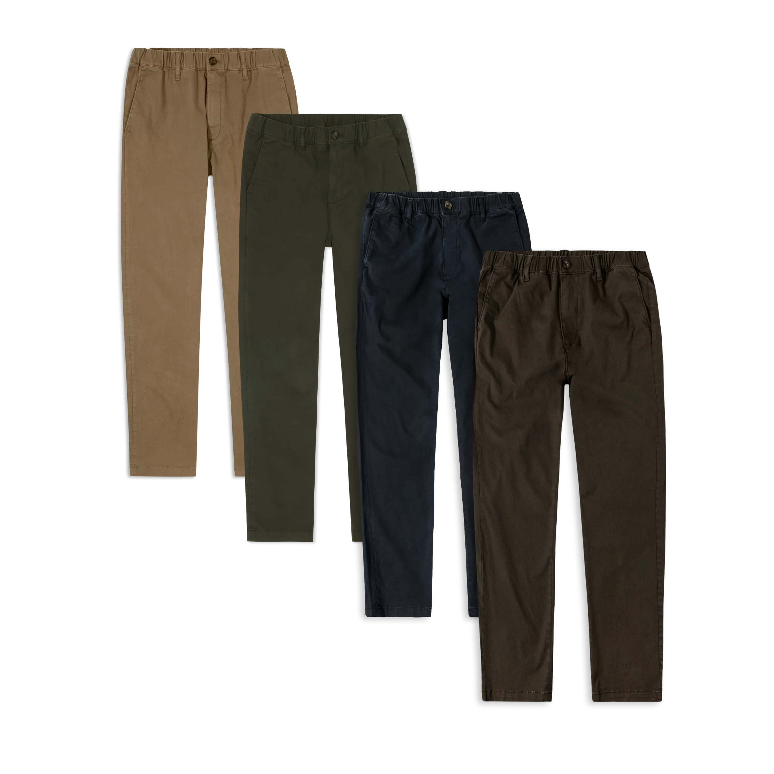 Relaxed Stretch Chino Pant 4 Pack