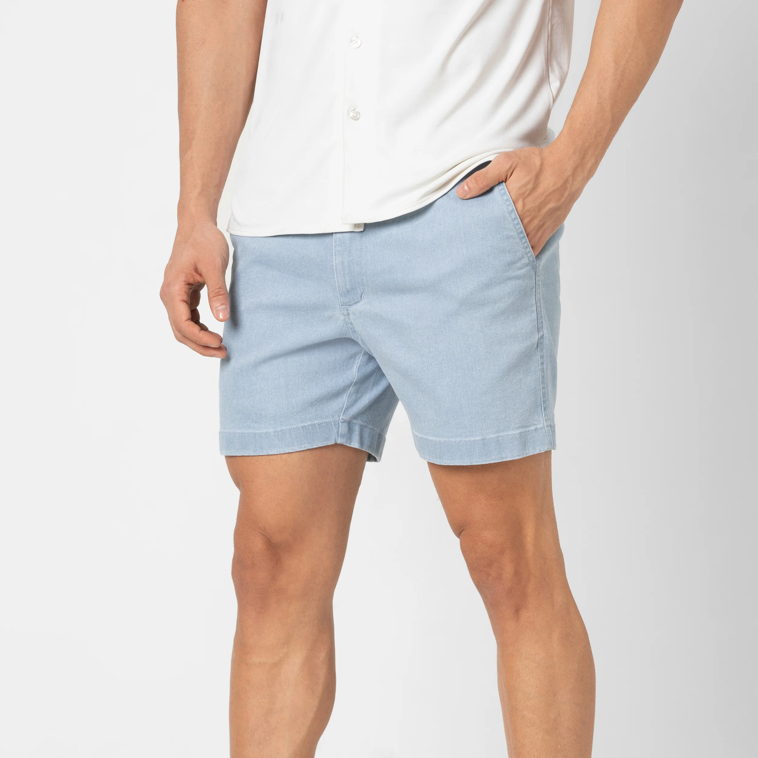 Stretch Denim Short - Image 10