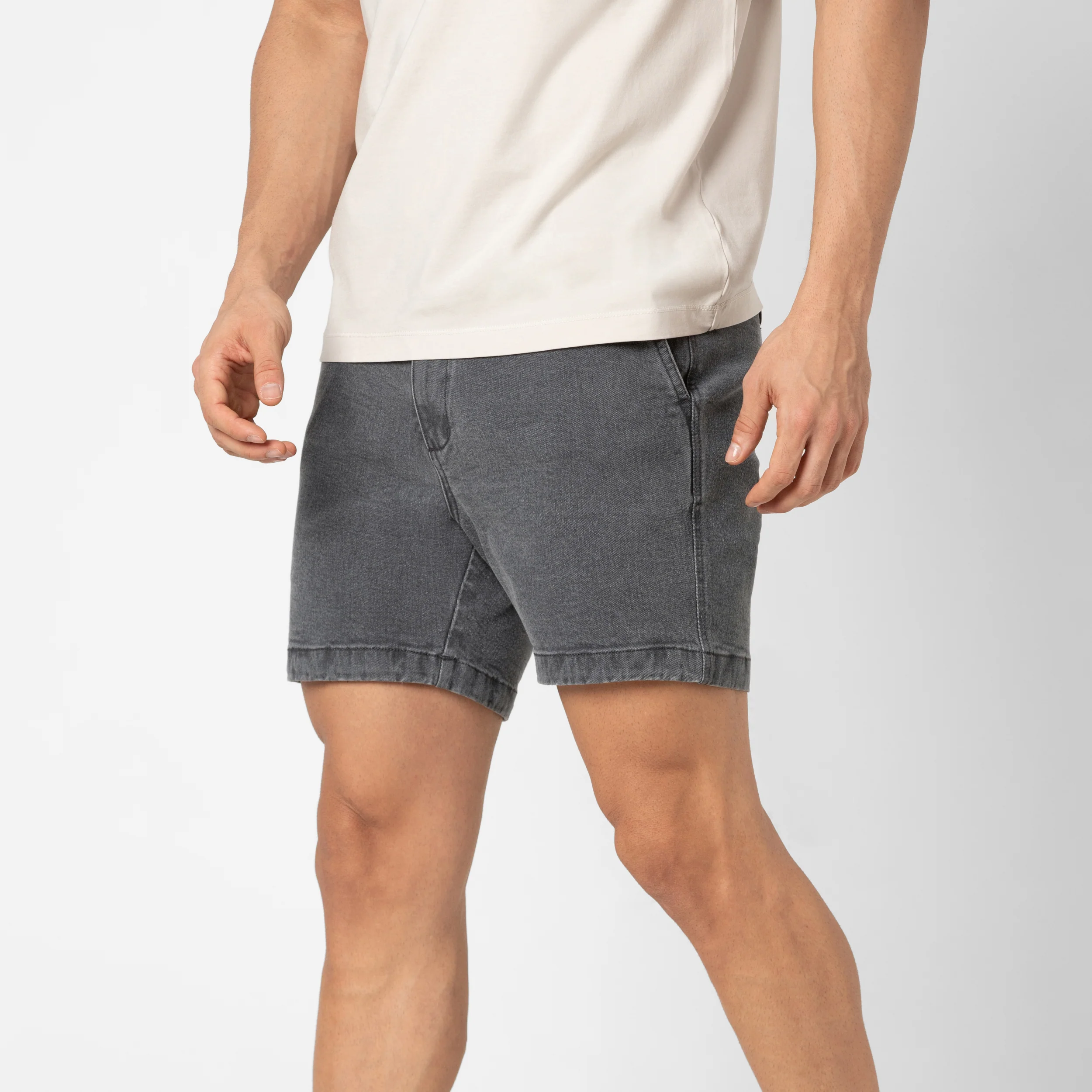 Stretch Denim Short - Image 19