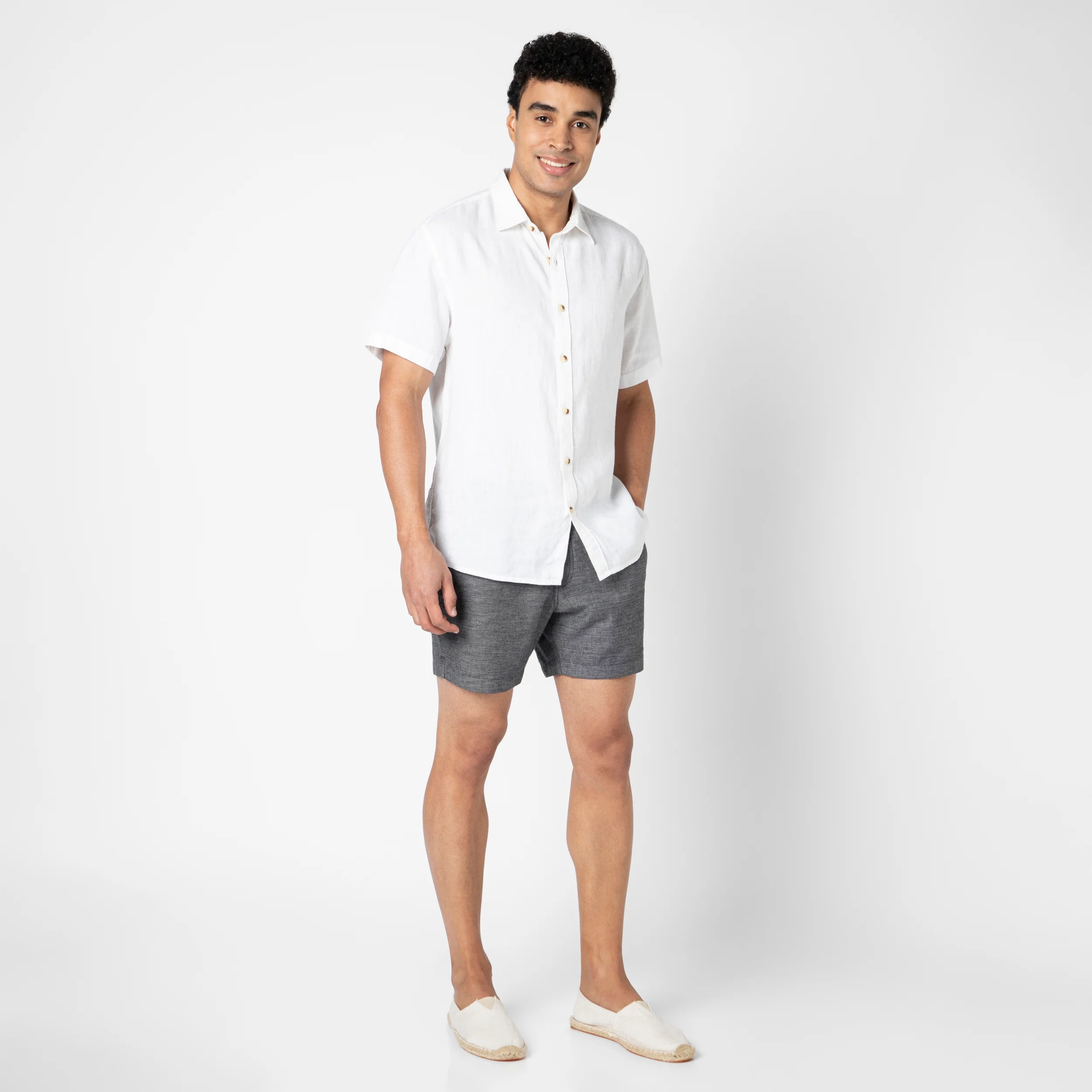Stretch Linen Short - Image 23