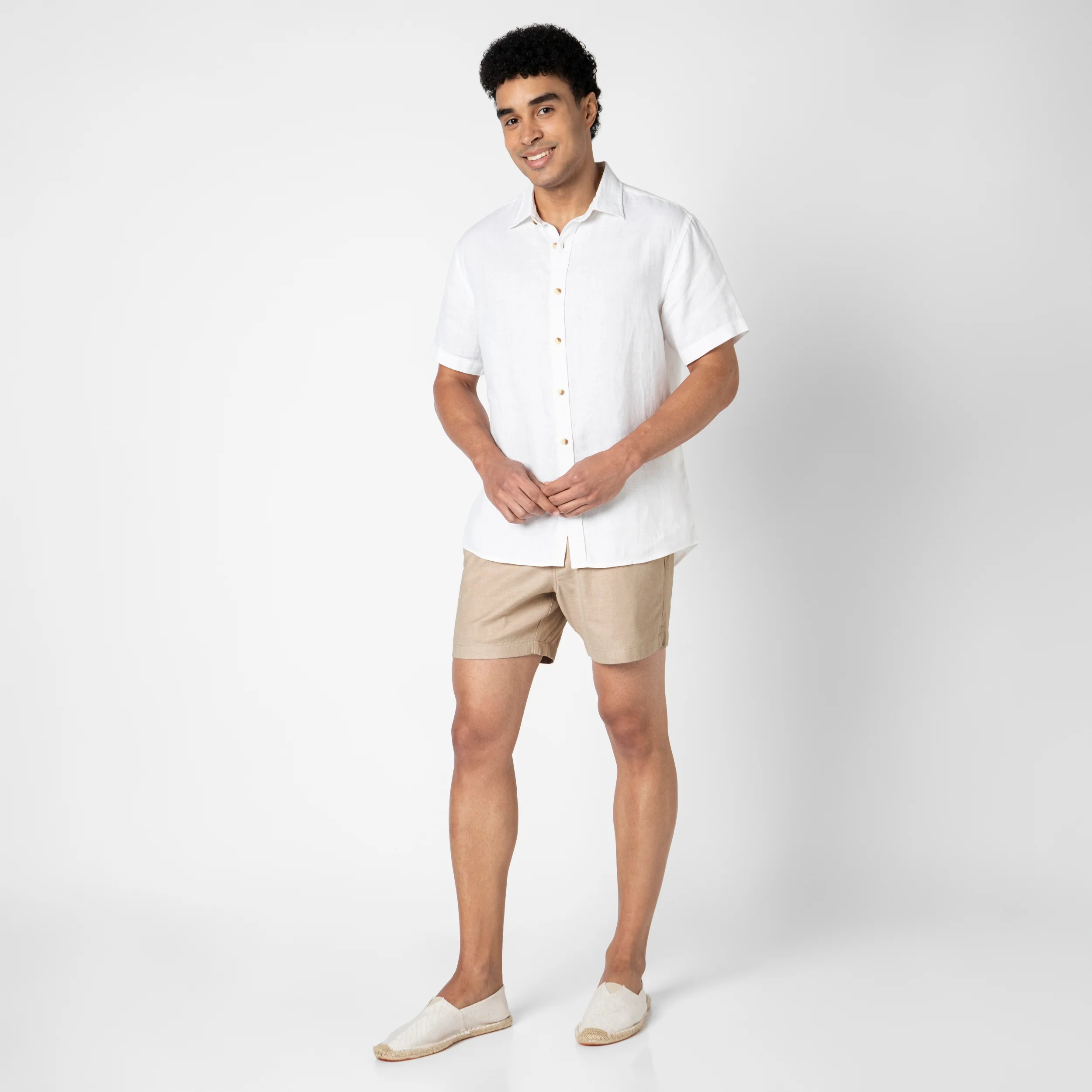 Stretch Linen Short - Image 5