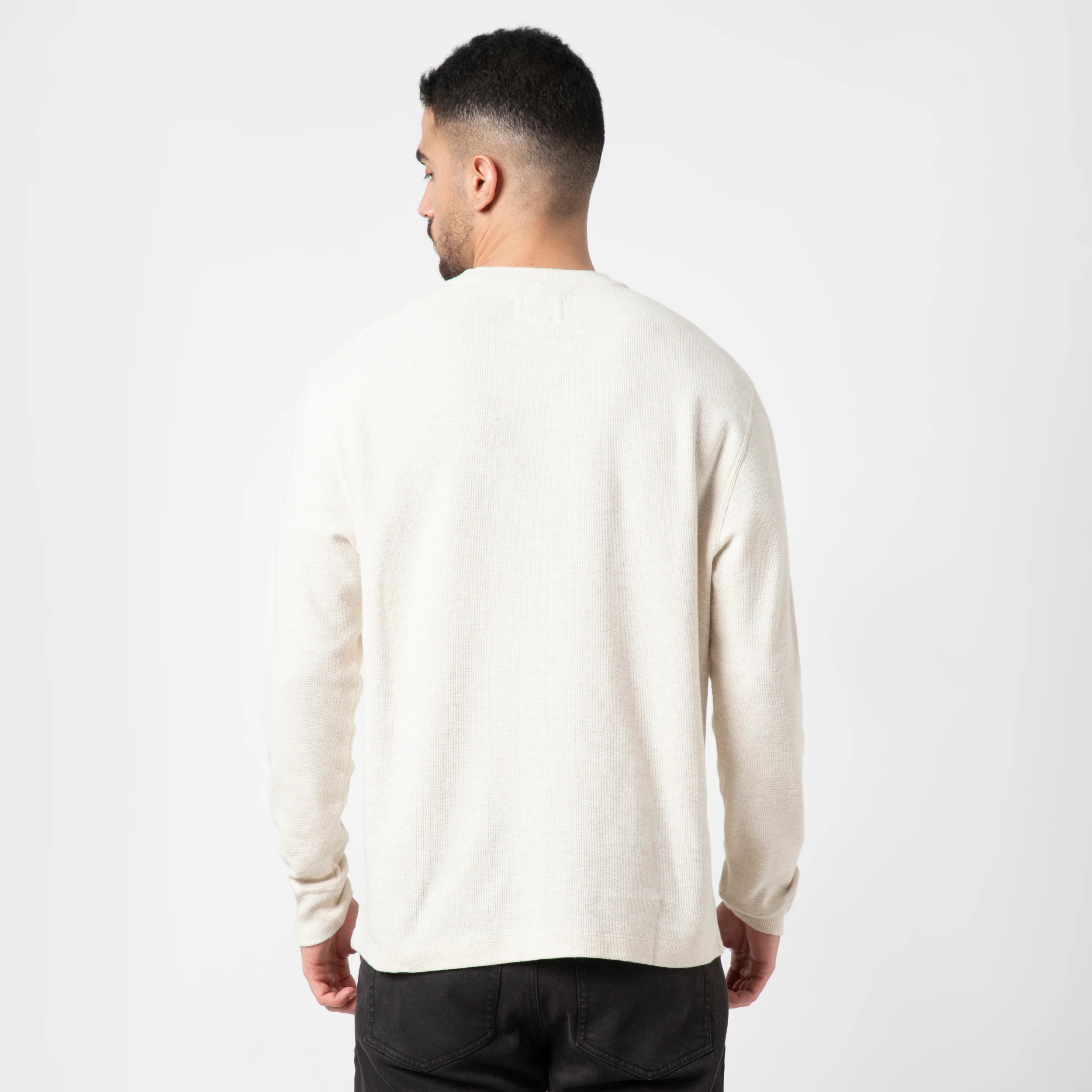 Waffle Knit Henley - Image 13