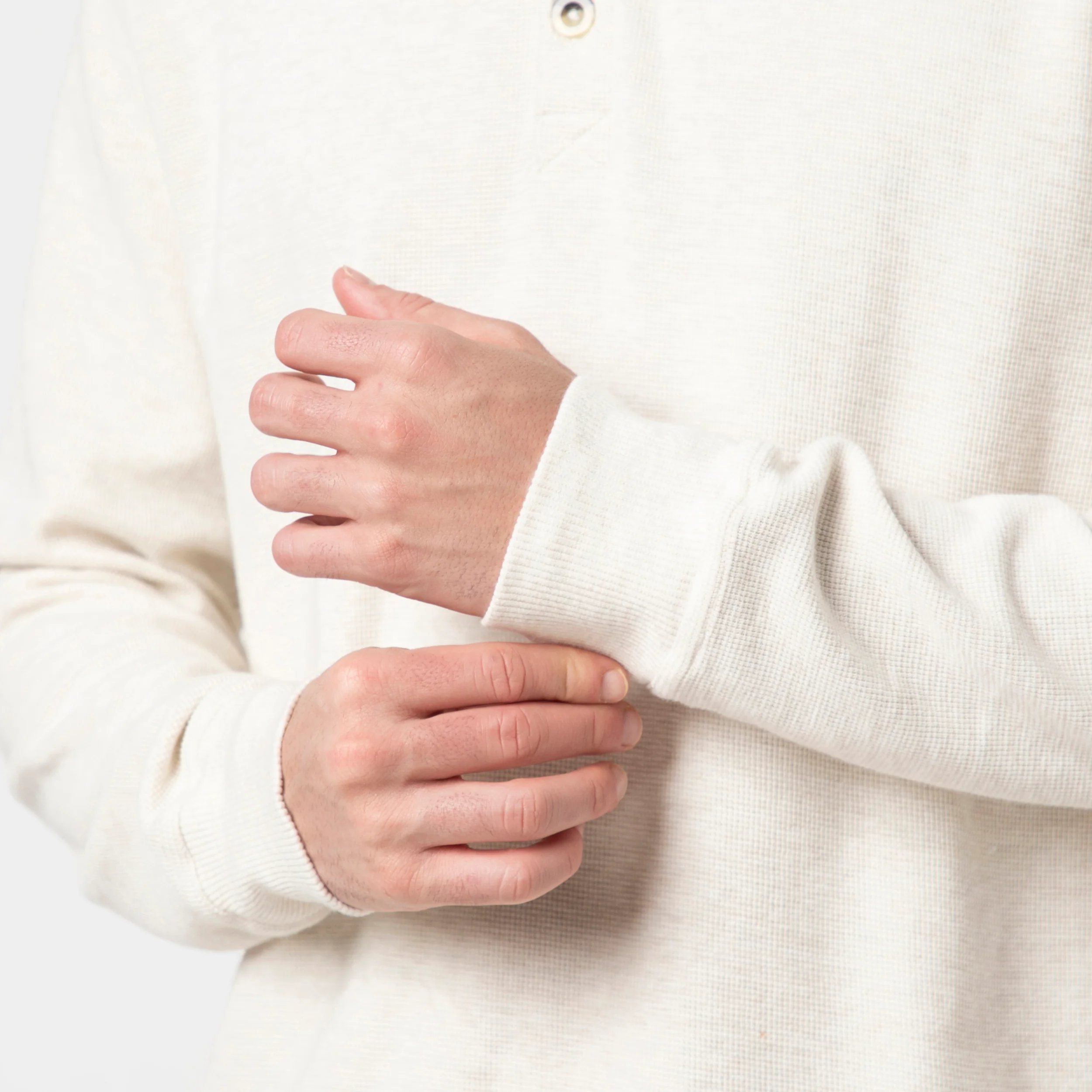 Waffle Knit Henley - Image 15