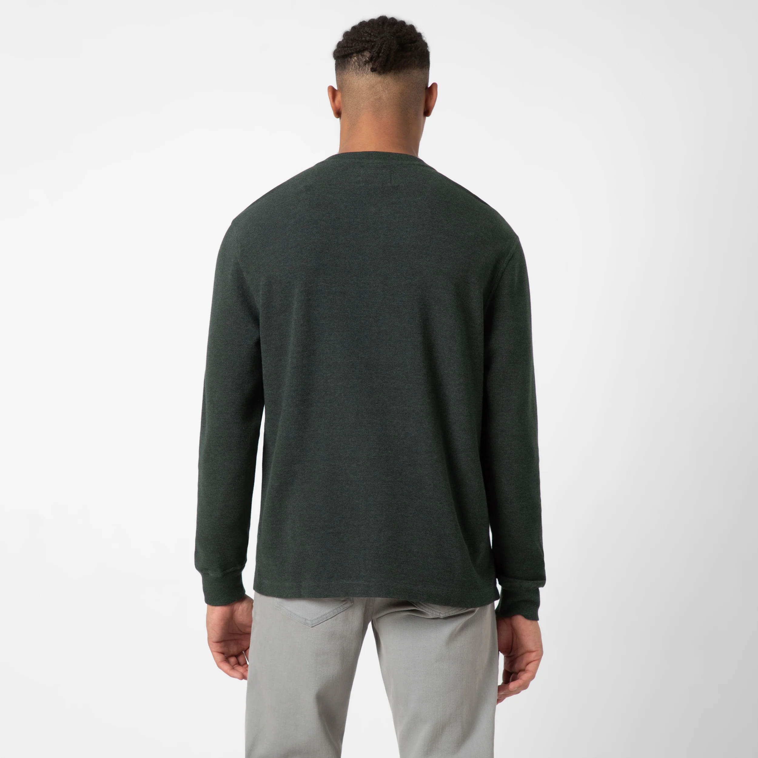 Waffle Knit Henley - Image 21