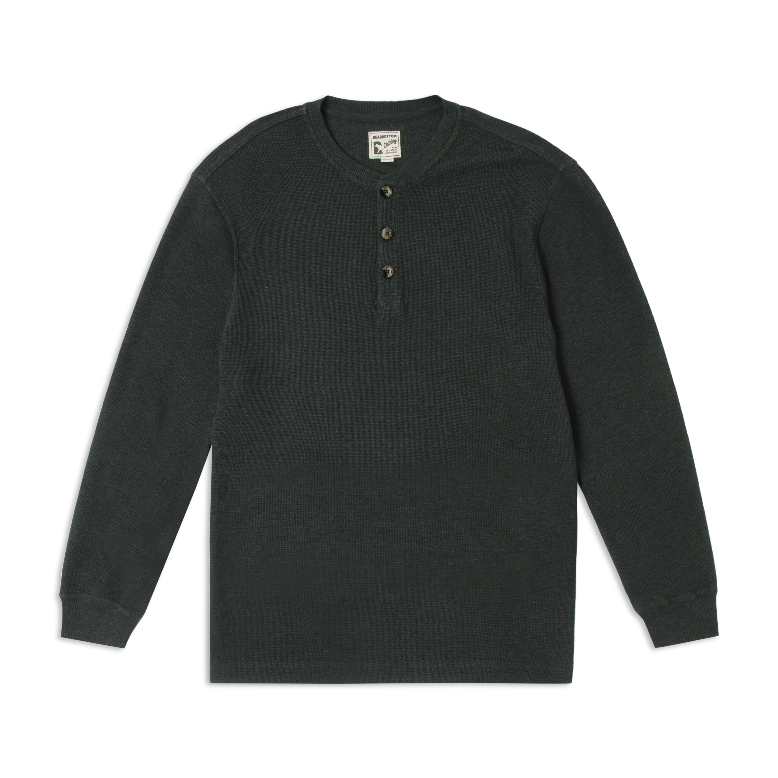 Waffle Knit Henley - Image 26