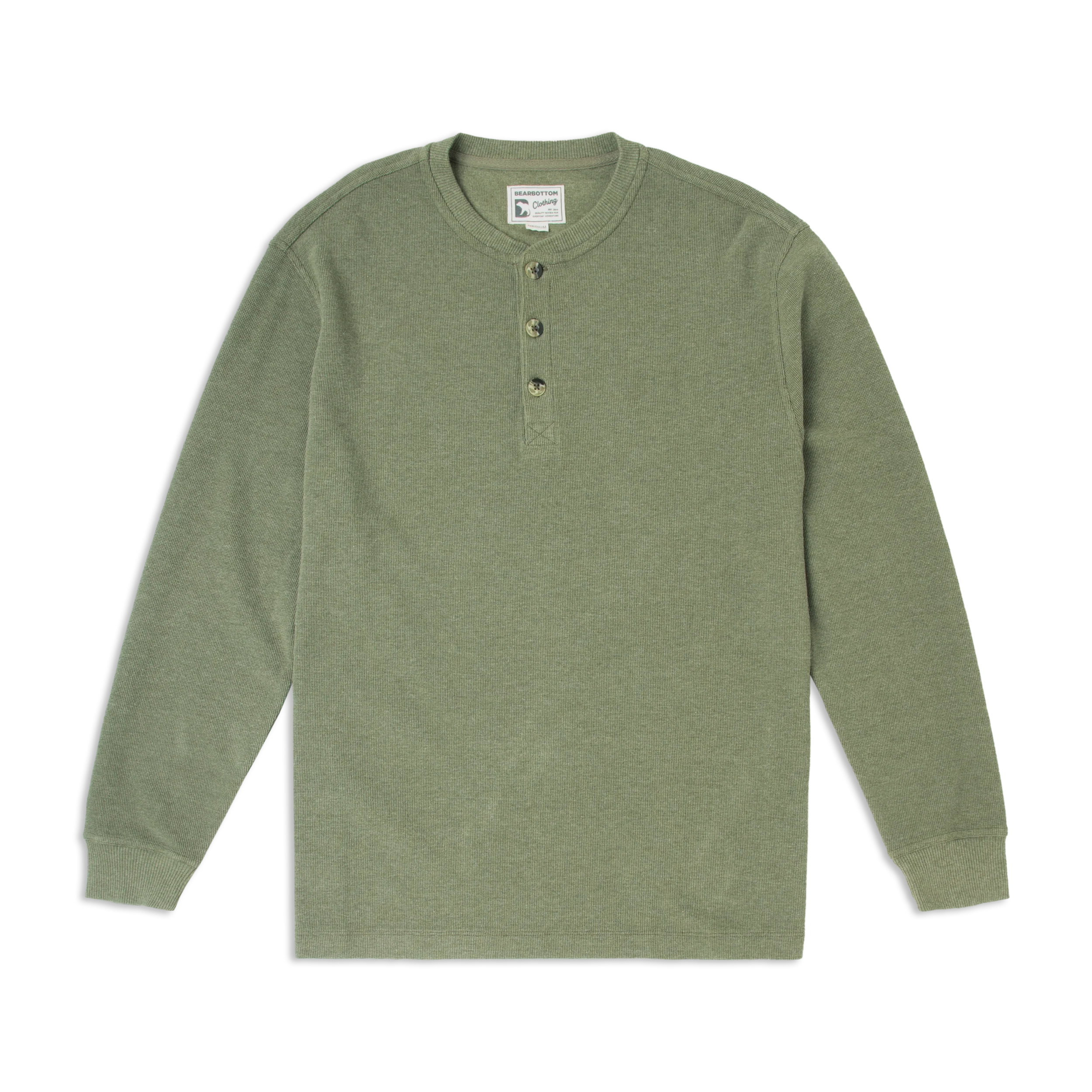 Waffle Knit Henley - Image 8
